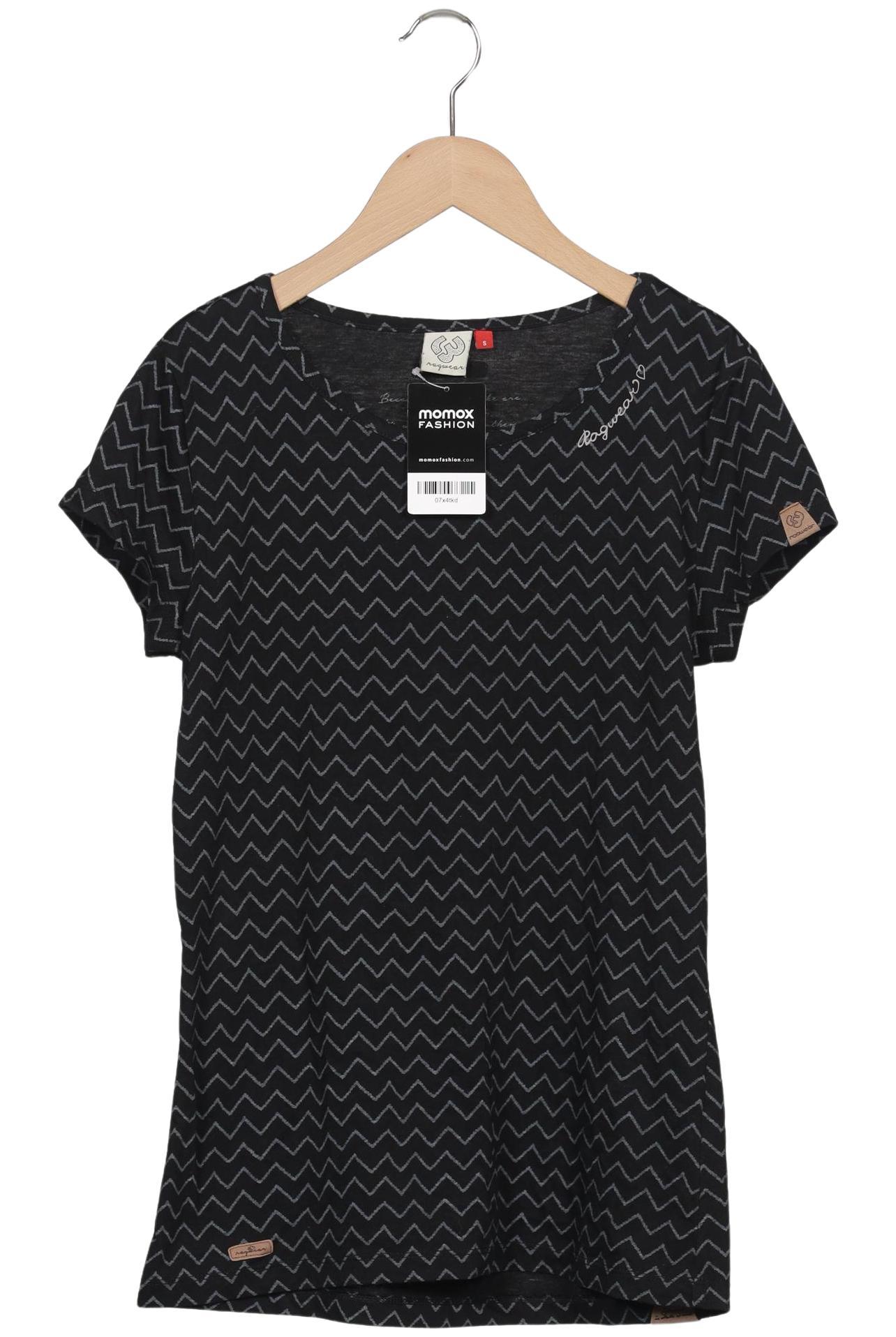 

ragwear Damen T-Shirt, schwarz, Gr. 36