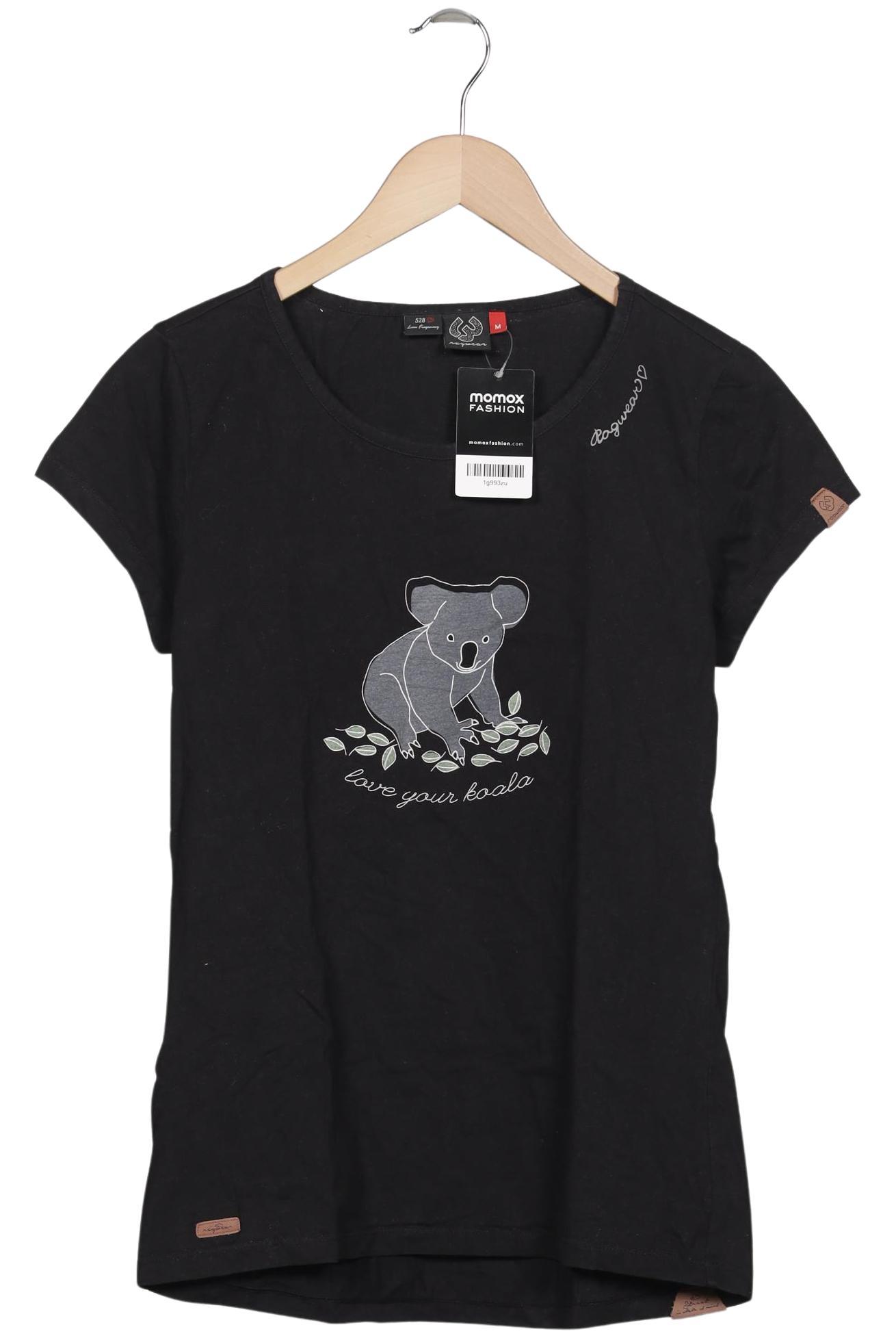 

ragwear Damen T-Shirt, schwarz, Gr. 38