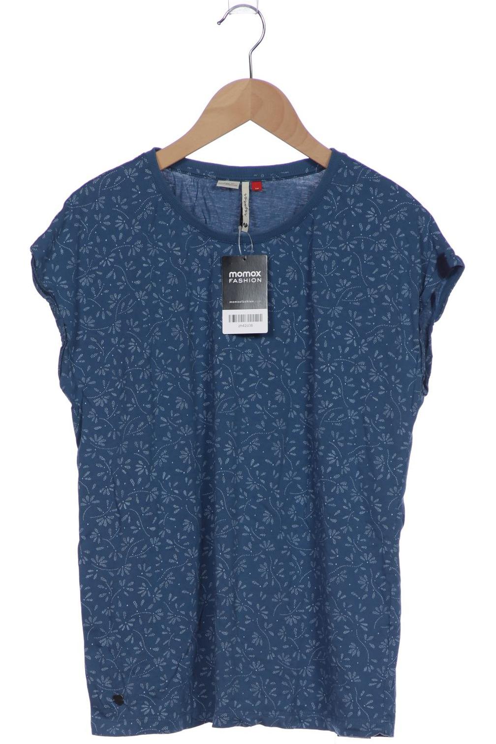 

ragwear Damen T-Shirt, blau, Gr. 38