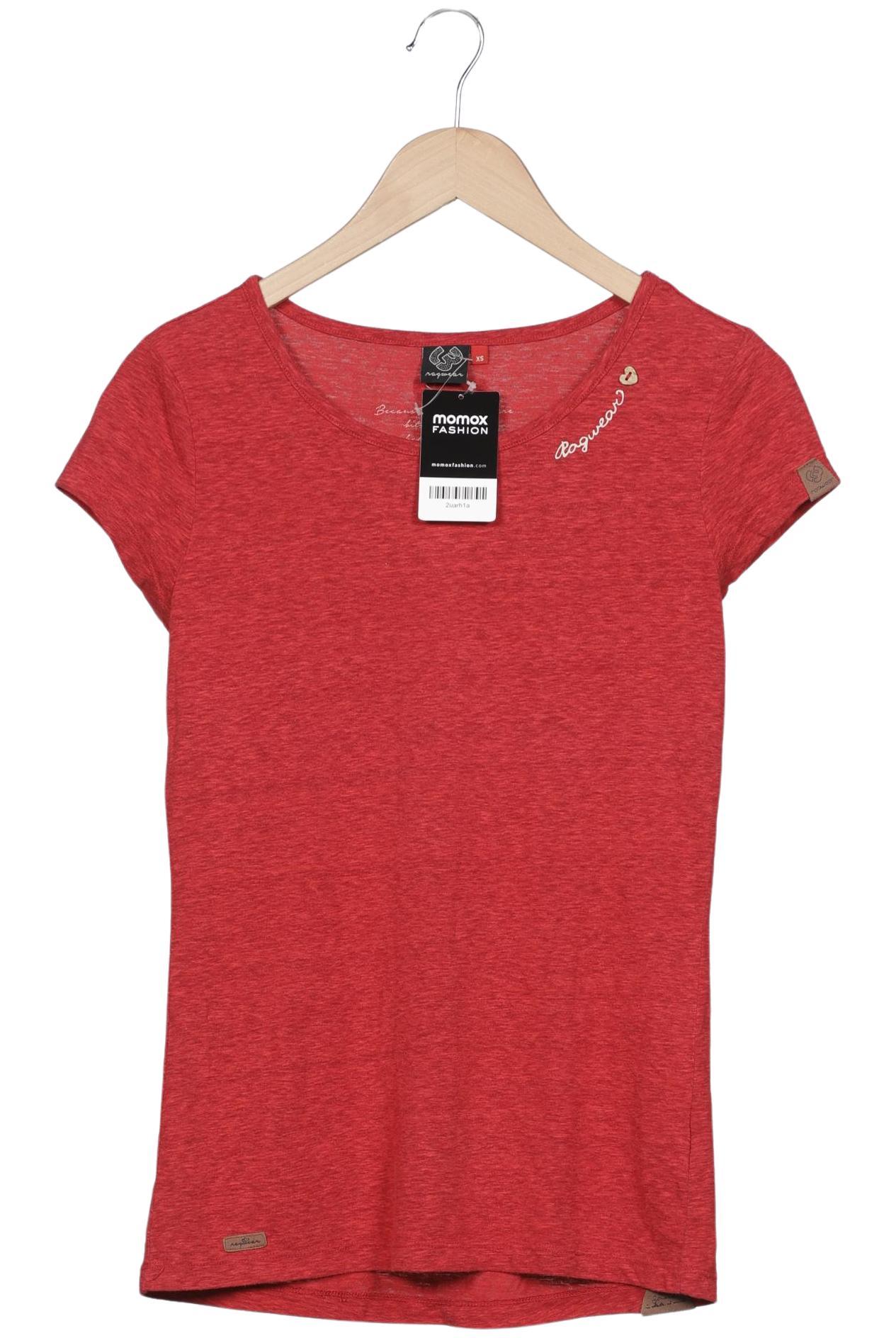 

ragwear Damen T-Shirt, rot, Gr. 34