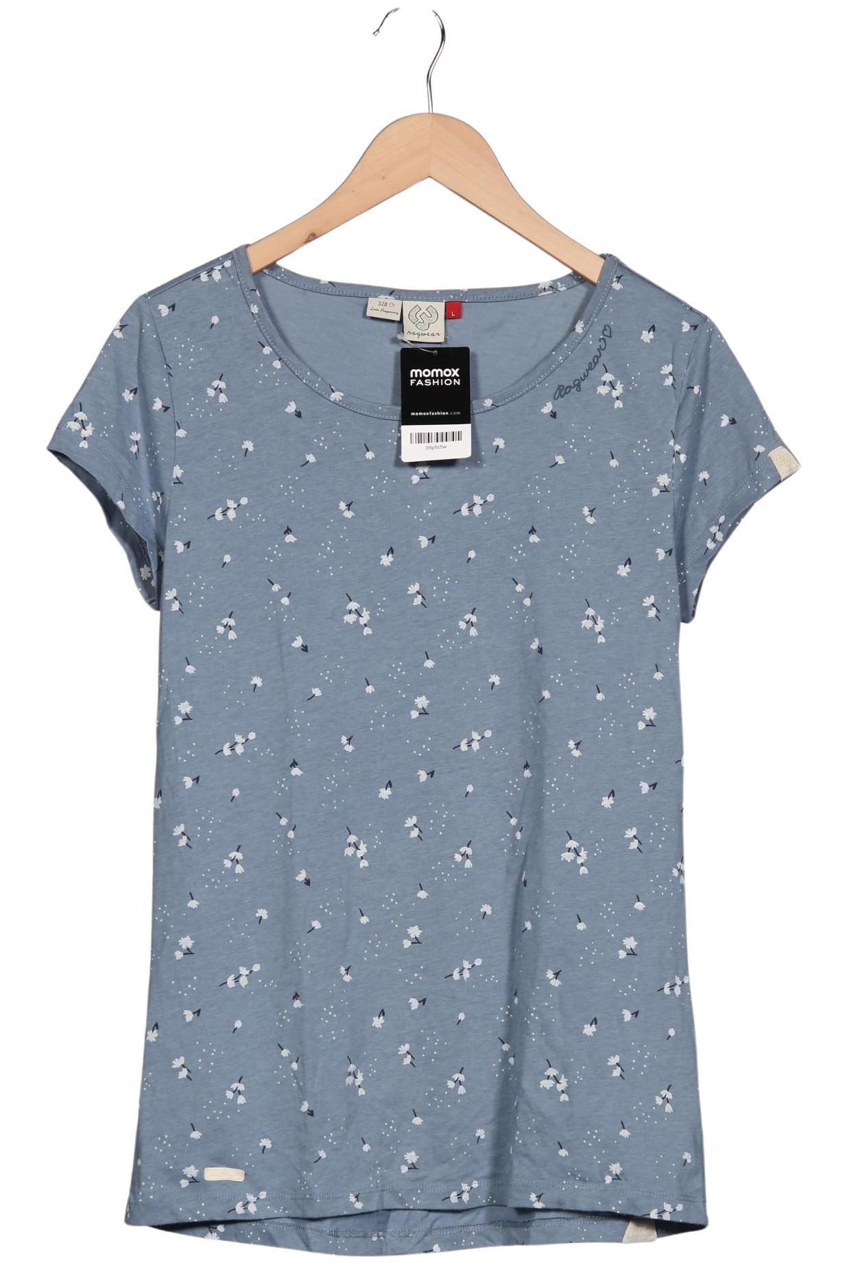 

ragwear Damen T-Shirt, hellblau, Gr. 42