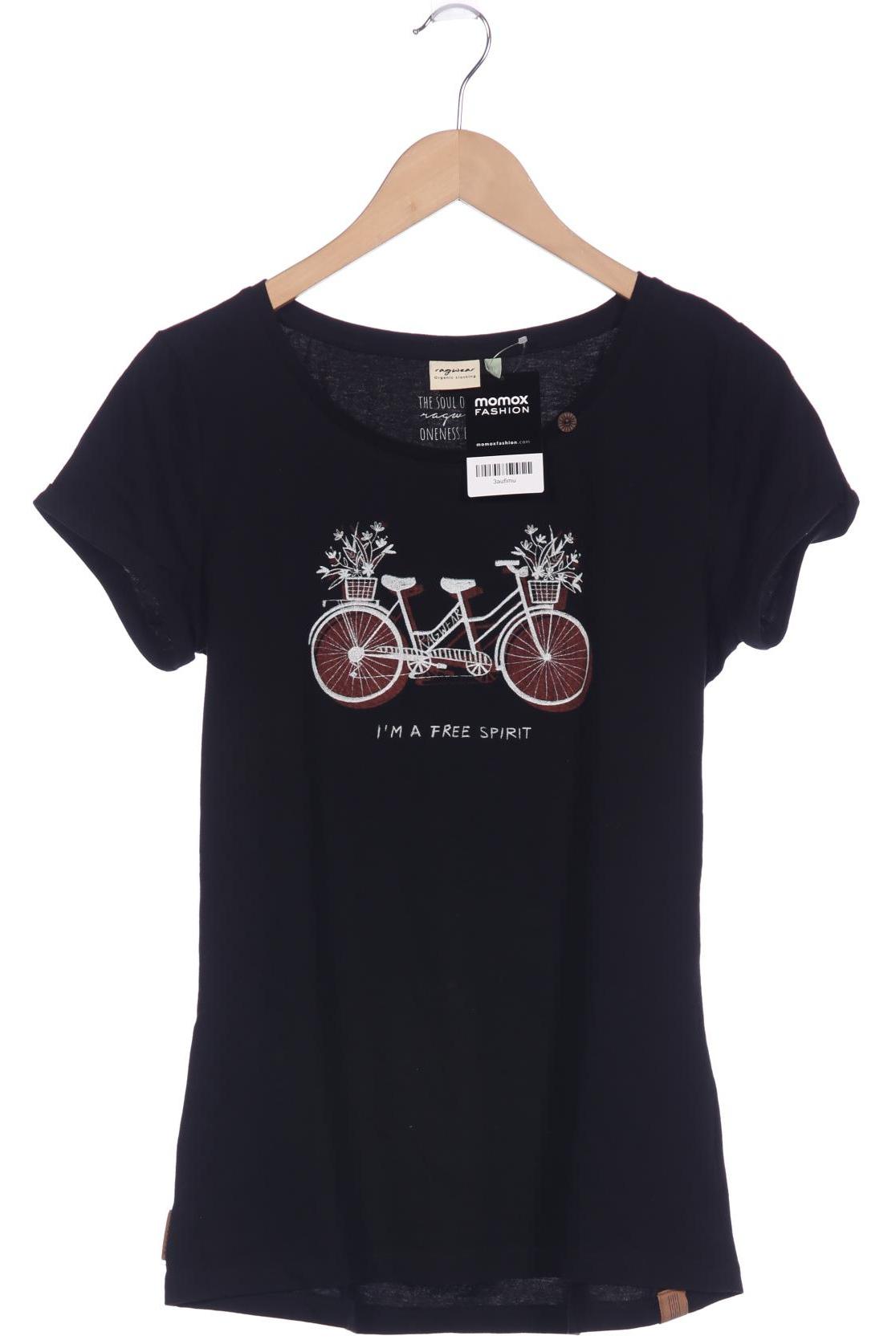 

ragwear Damen T-Shirt, schwarz, Gr. 38