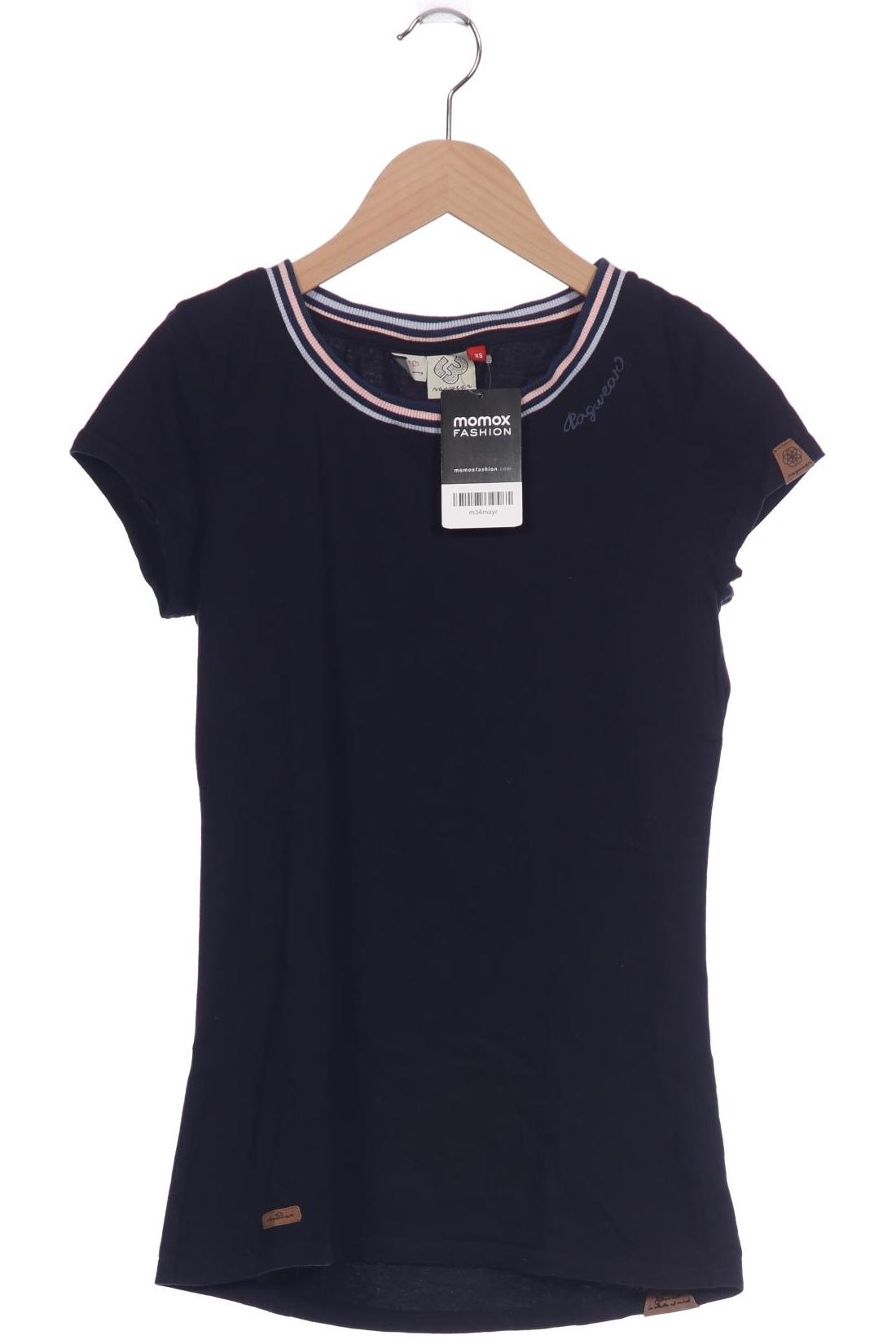 

ragwear Damen T-Shirt, marineblau, Gr. 34