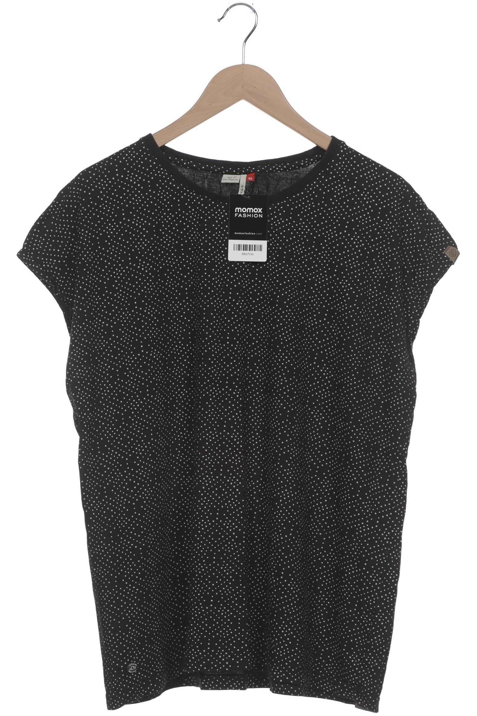 

ragwear Damen T-Shirt, schwarz, Gr. 46