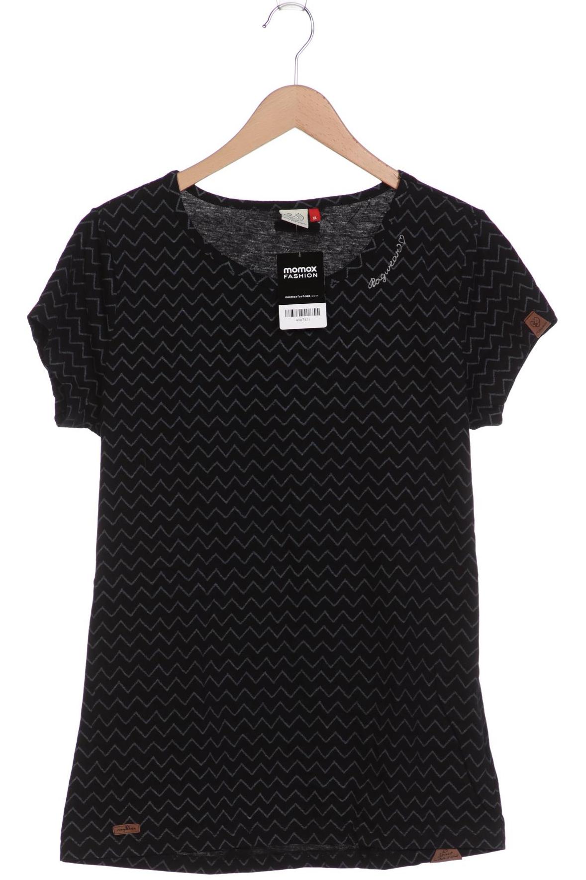 

ragwear Damen T-Shirt, schwarz