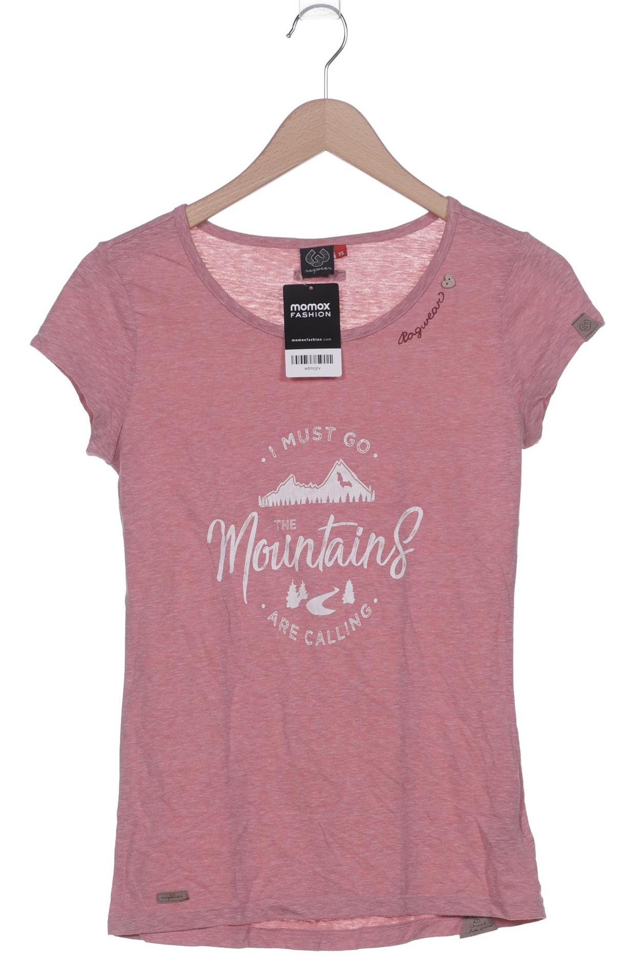 

ragwear Damen T-Shirt, pink, Gr. 34