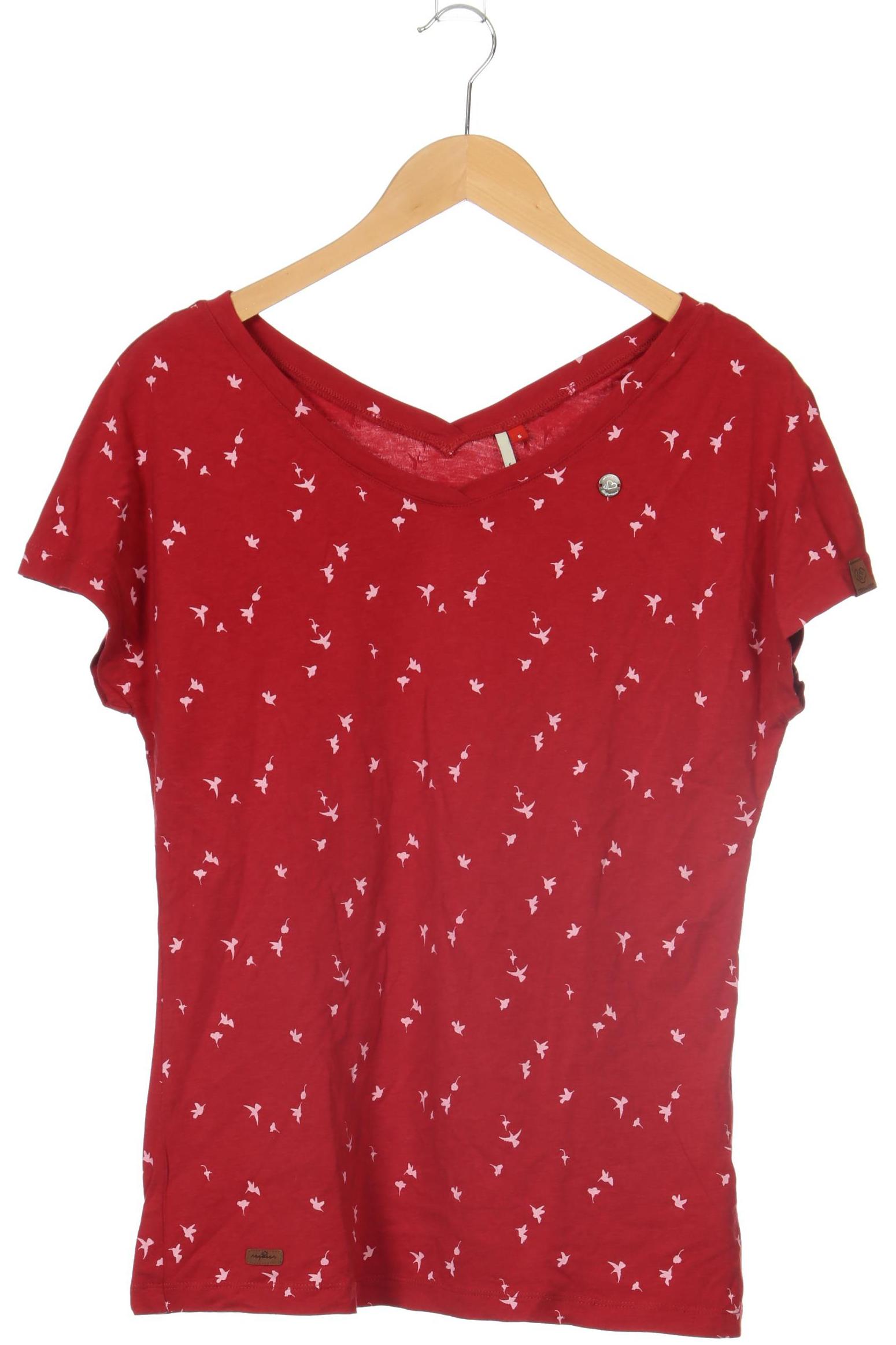 

ragwear Damen T-Shirt, rot, Gr. 36