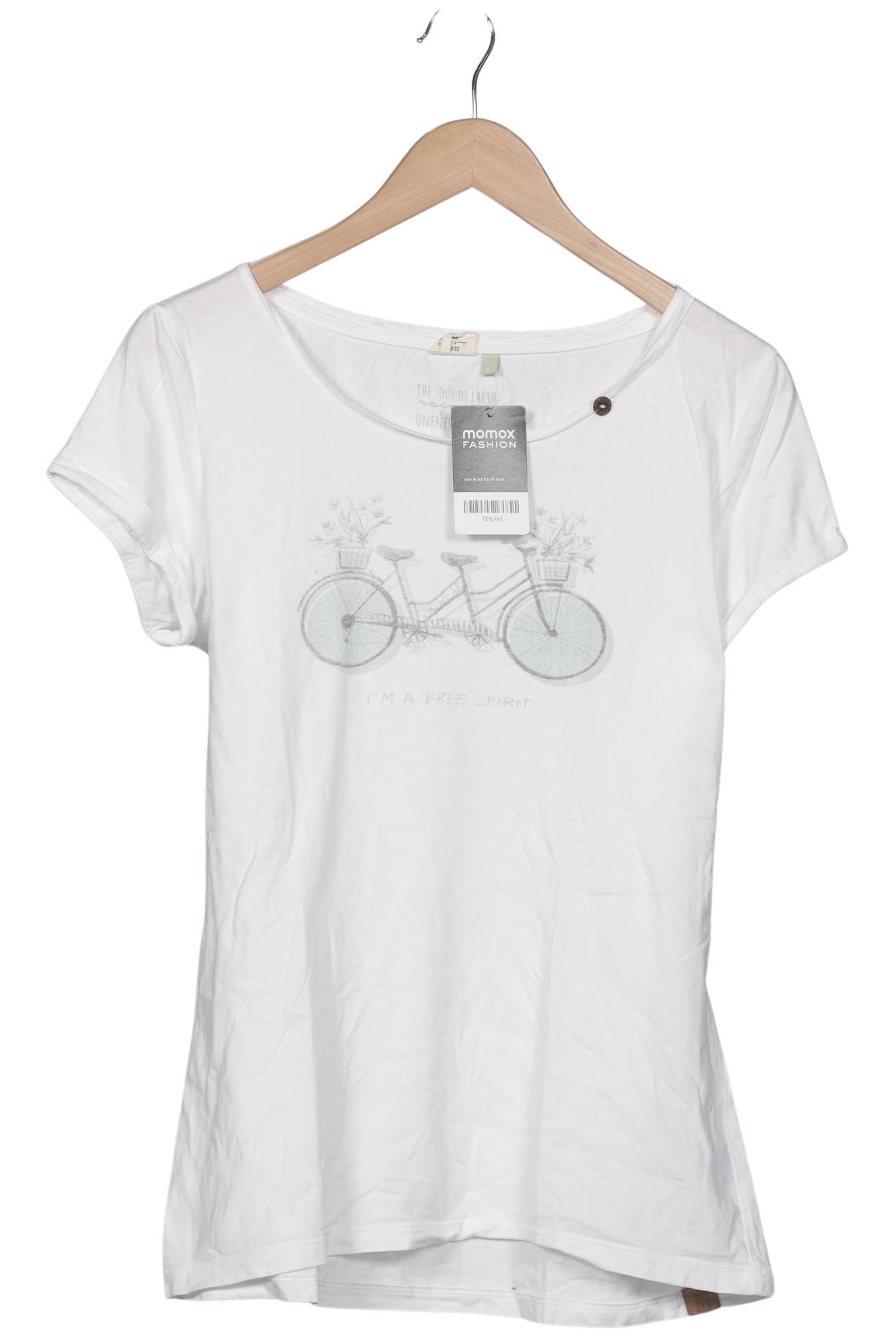 

ragwear Damen T-Shirt, weiß, Gr. 42