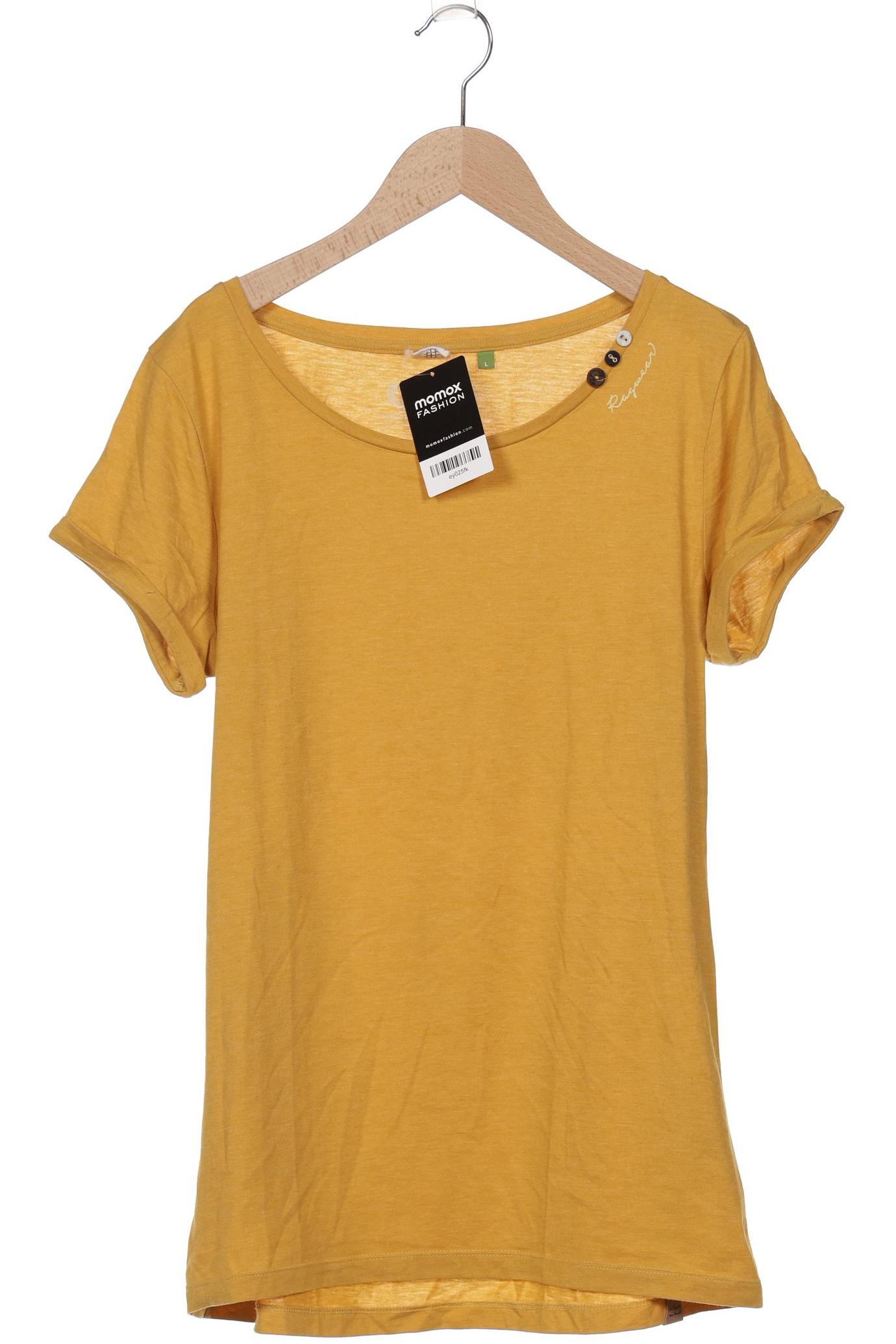 

ragwear Damen T-Shirt, gelb, Gr. 42