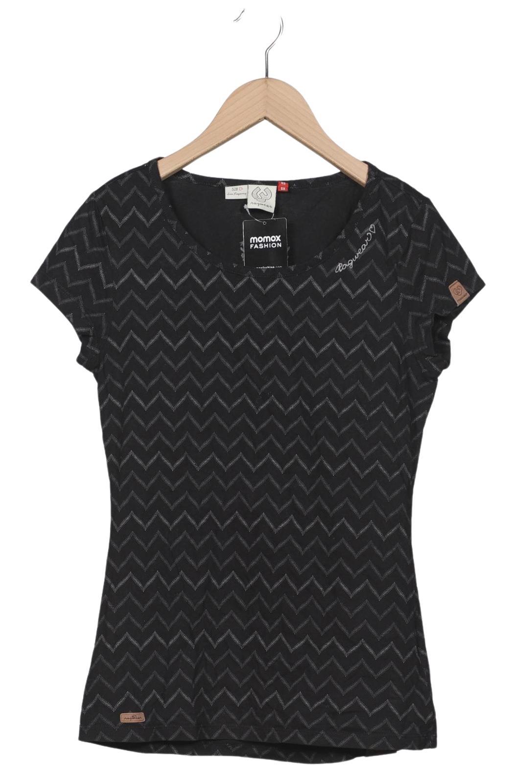 

ragwear Damen T-Shirt, schwarz, Gr. 34