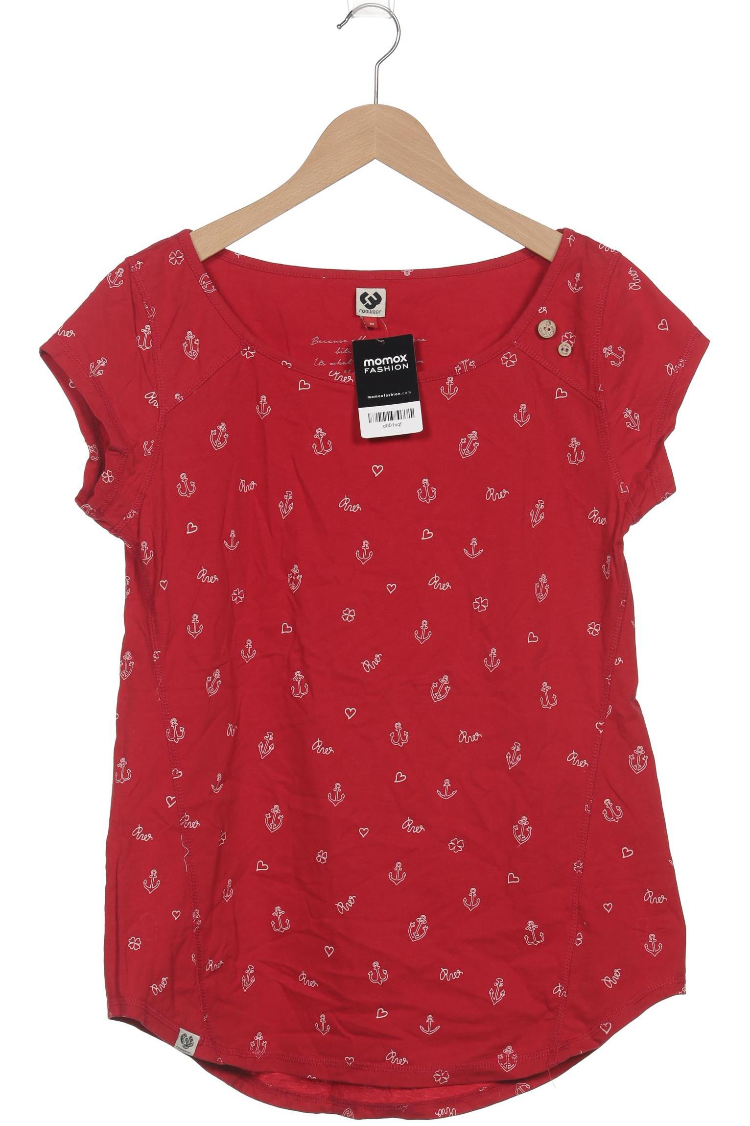 

ragwear Damen T-Shirt, rot, Gr. 38