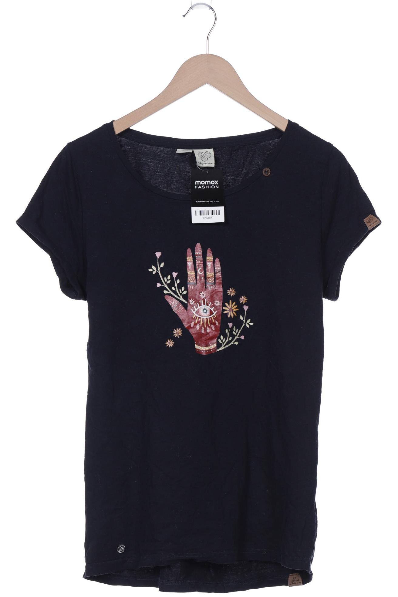 

ragwear Damen T-Shirt, marineblau, Gr. 38
