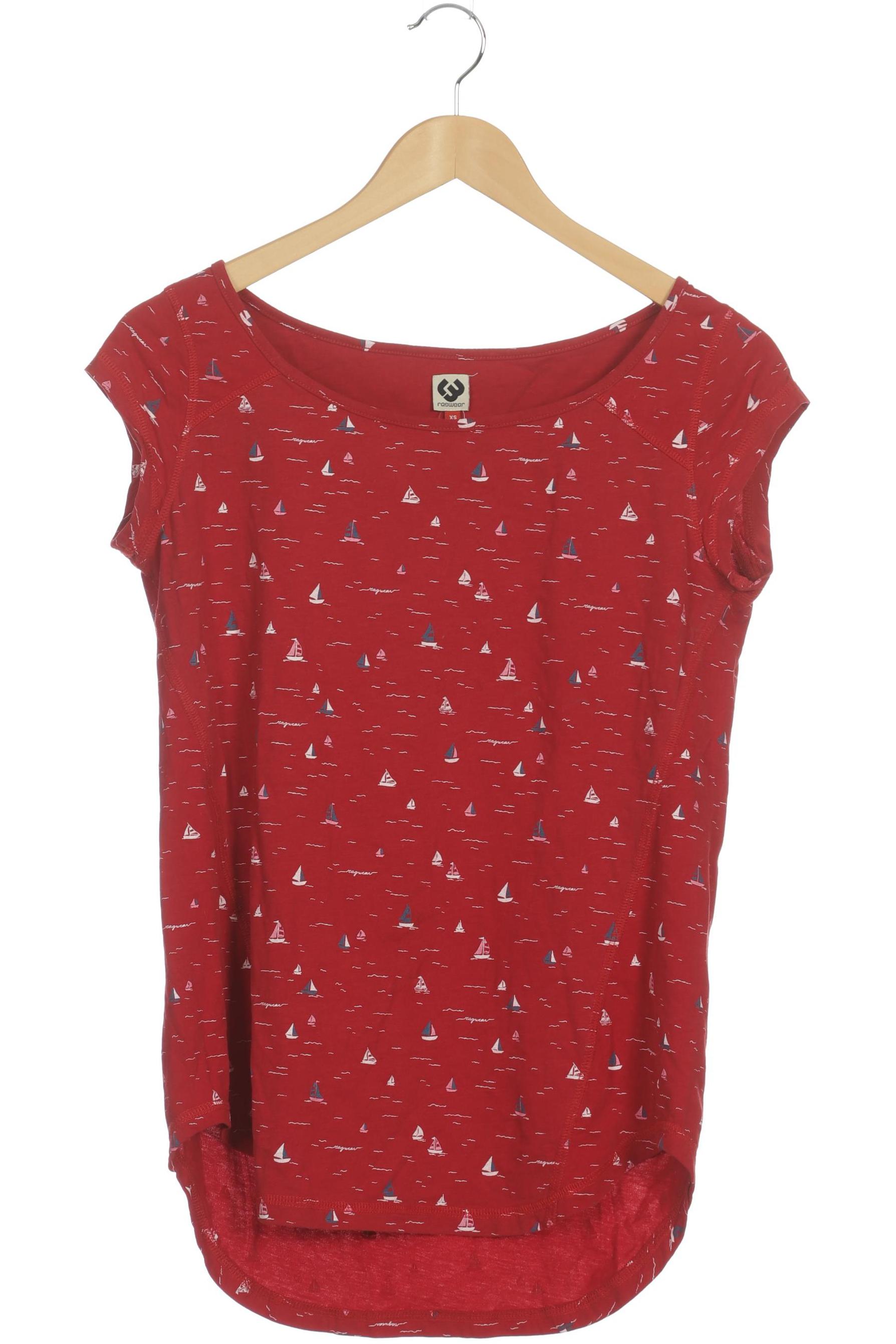 

ragwear Damen T-Shirt, bordeaux, Gr. 34