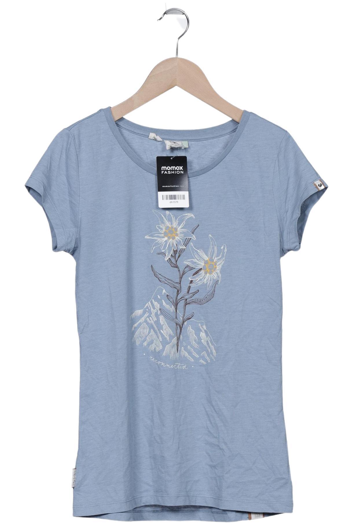

ragwear Damen T-Shirt, blau, Gr. 36