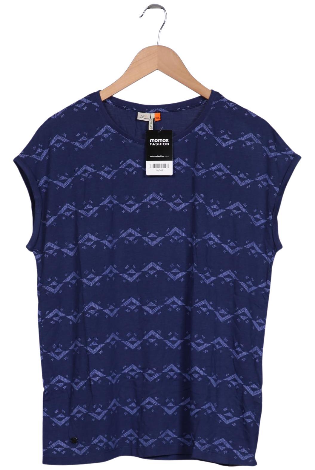 

ragwear Damen T-Shirt, marineblau, Gr. 46