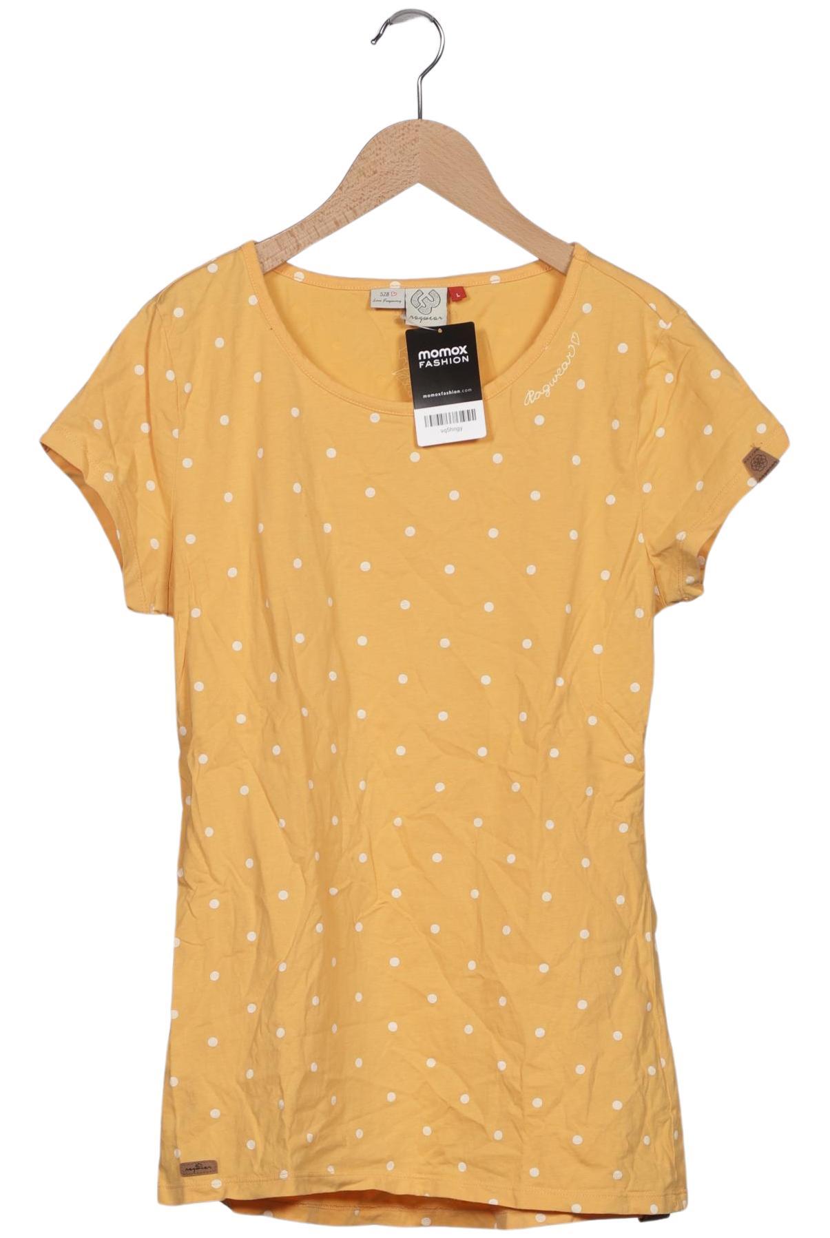

ragwear Damen T-Shirt, gelb, Gr. 42