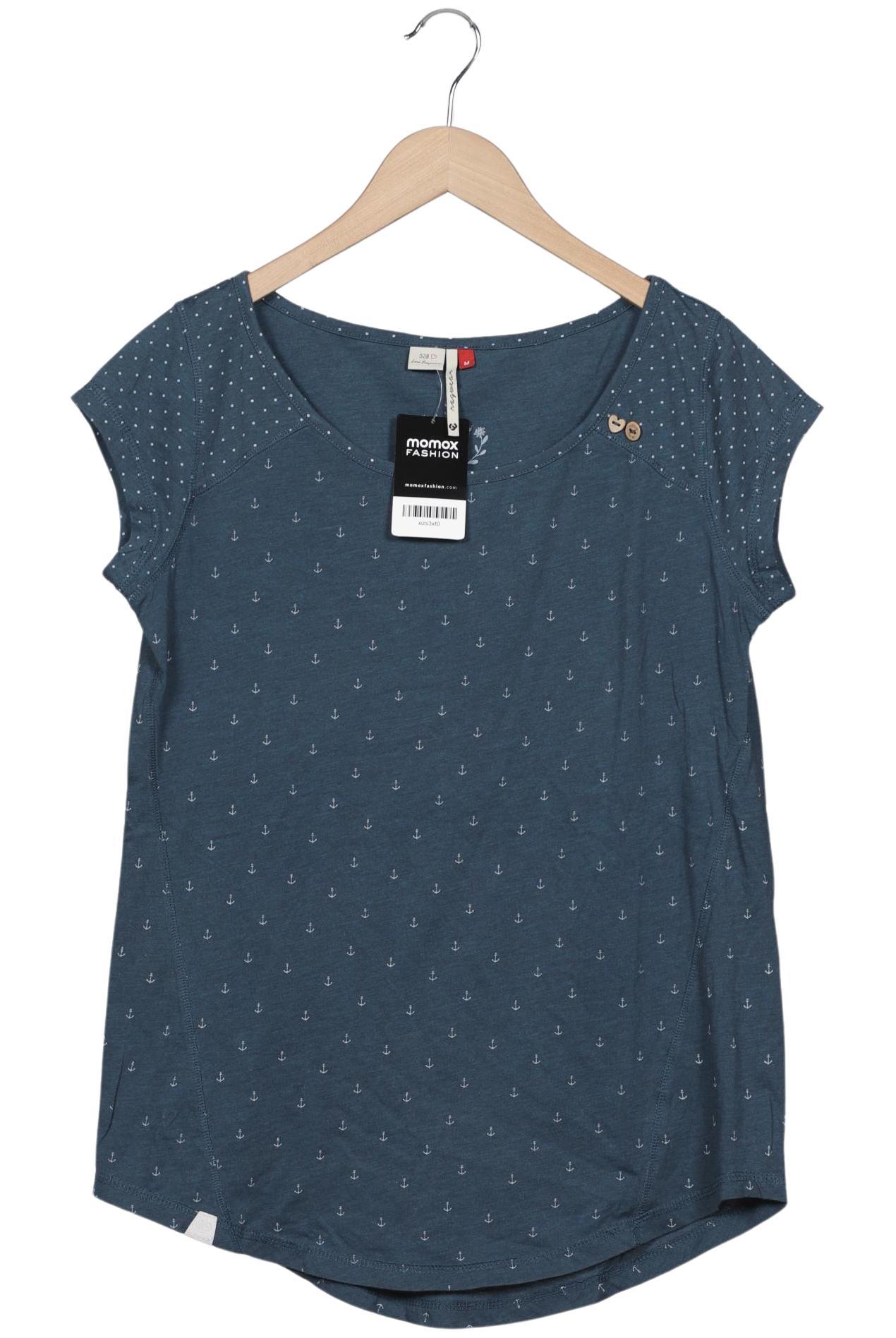 

ragwear Damen T-Shirt, blau, Gr. 38