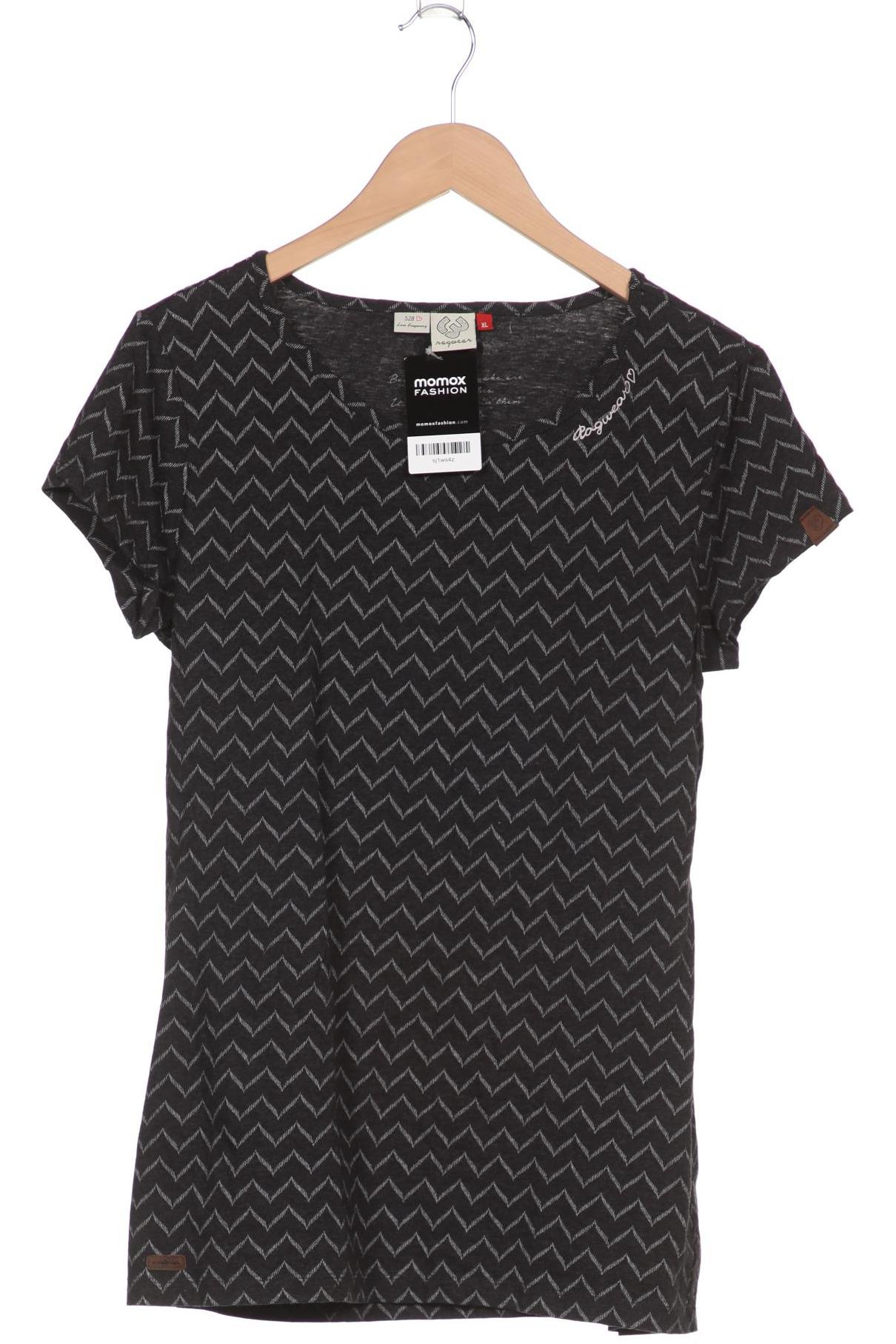 

ragwear Damen T-Shirt, schwarz