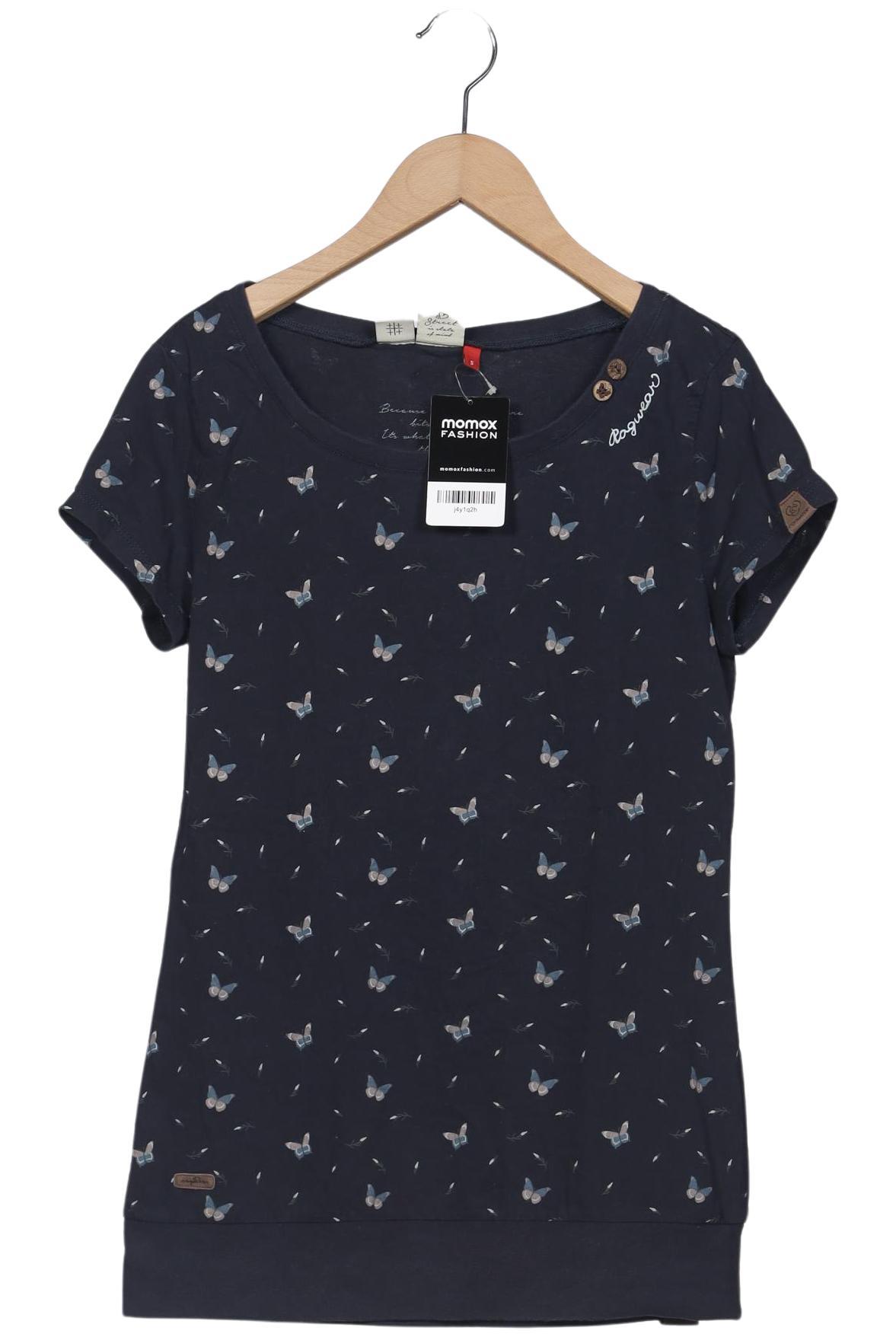 

ragwear Damen T-Shirt, marineblau, Gr. 36