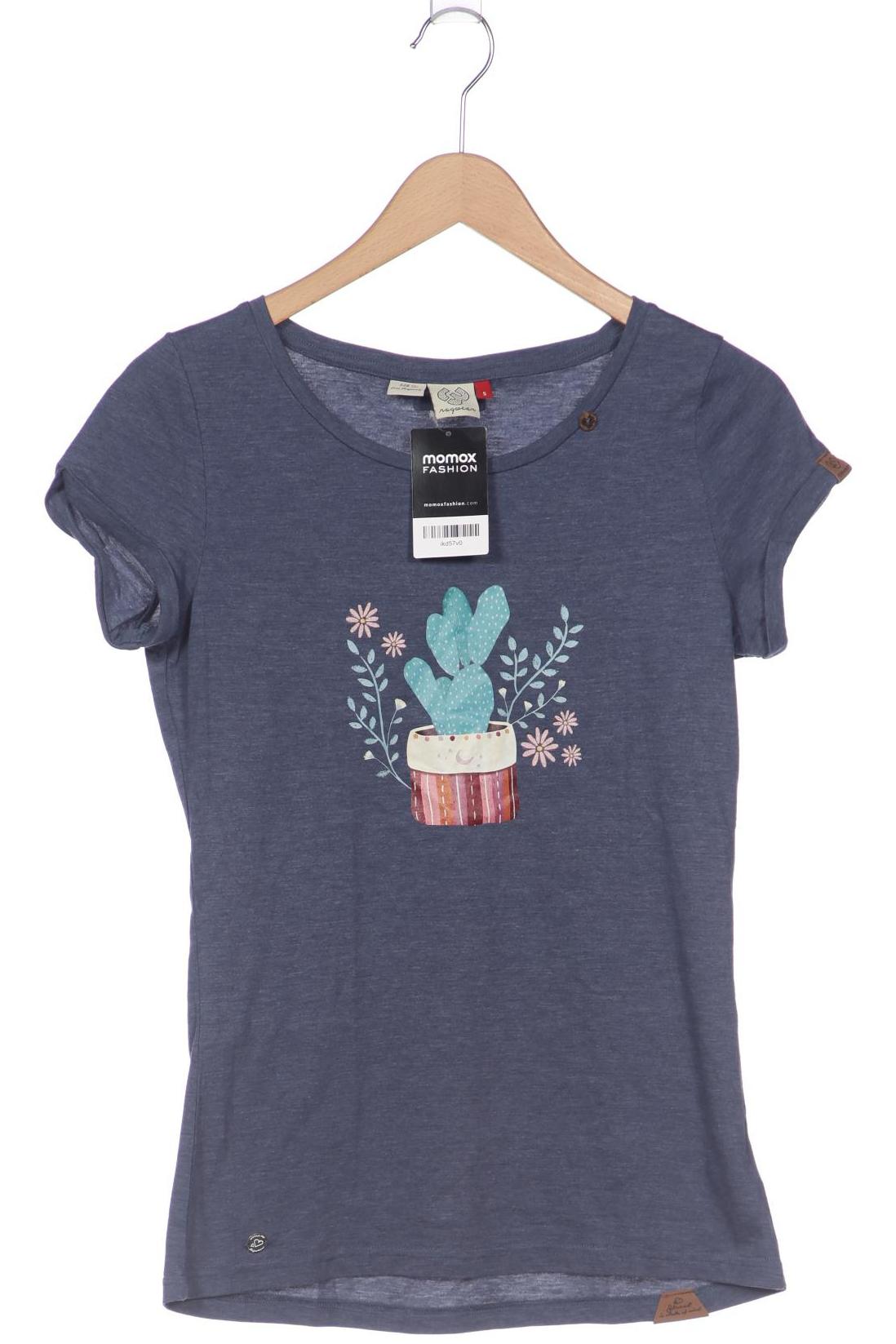 

ragwear Damen T-Shirt, blau, Gr. 36