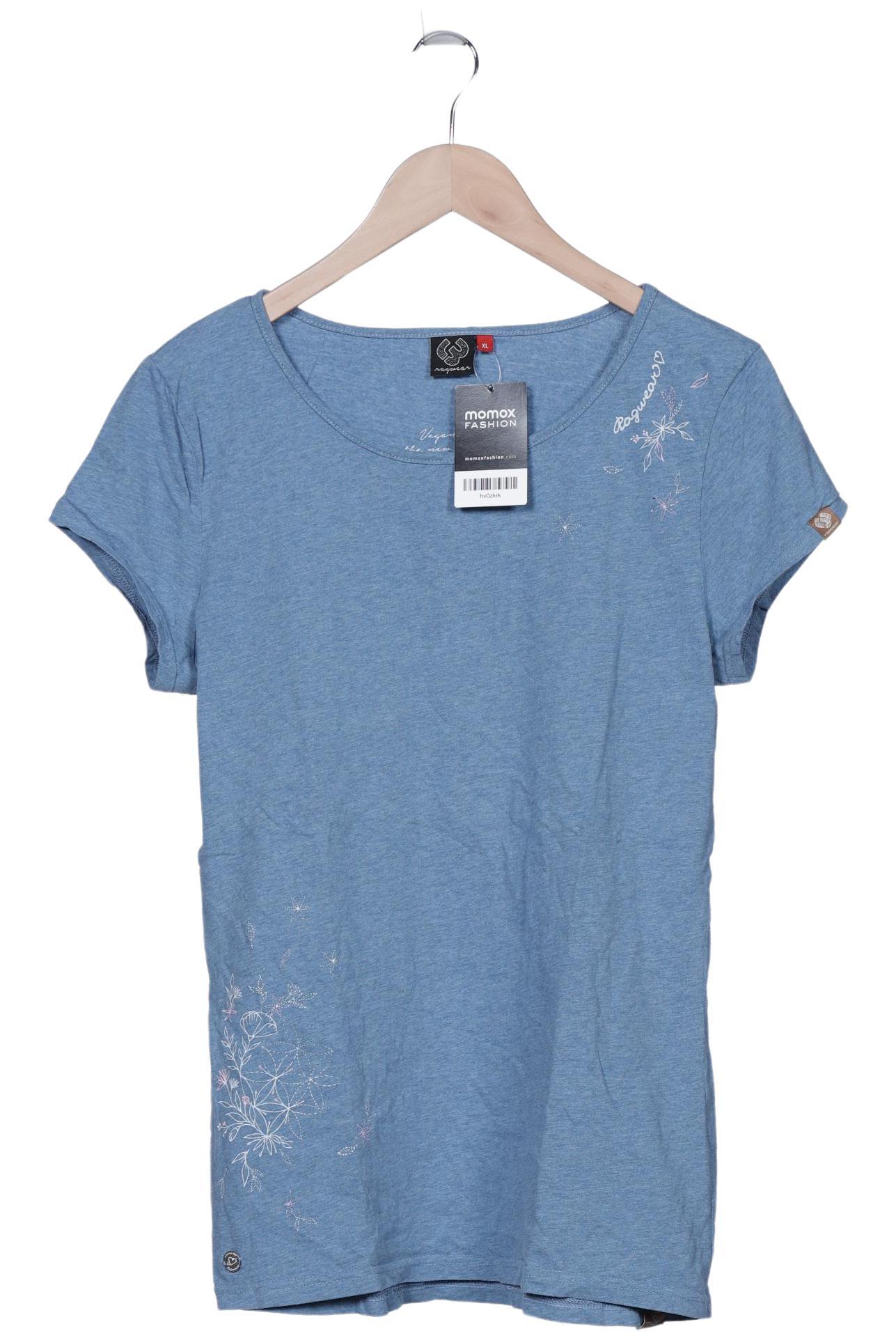 

ragwear Damen T-Shirt, blau, Gr. 44