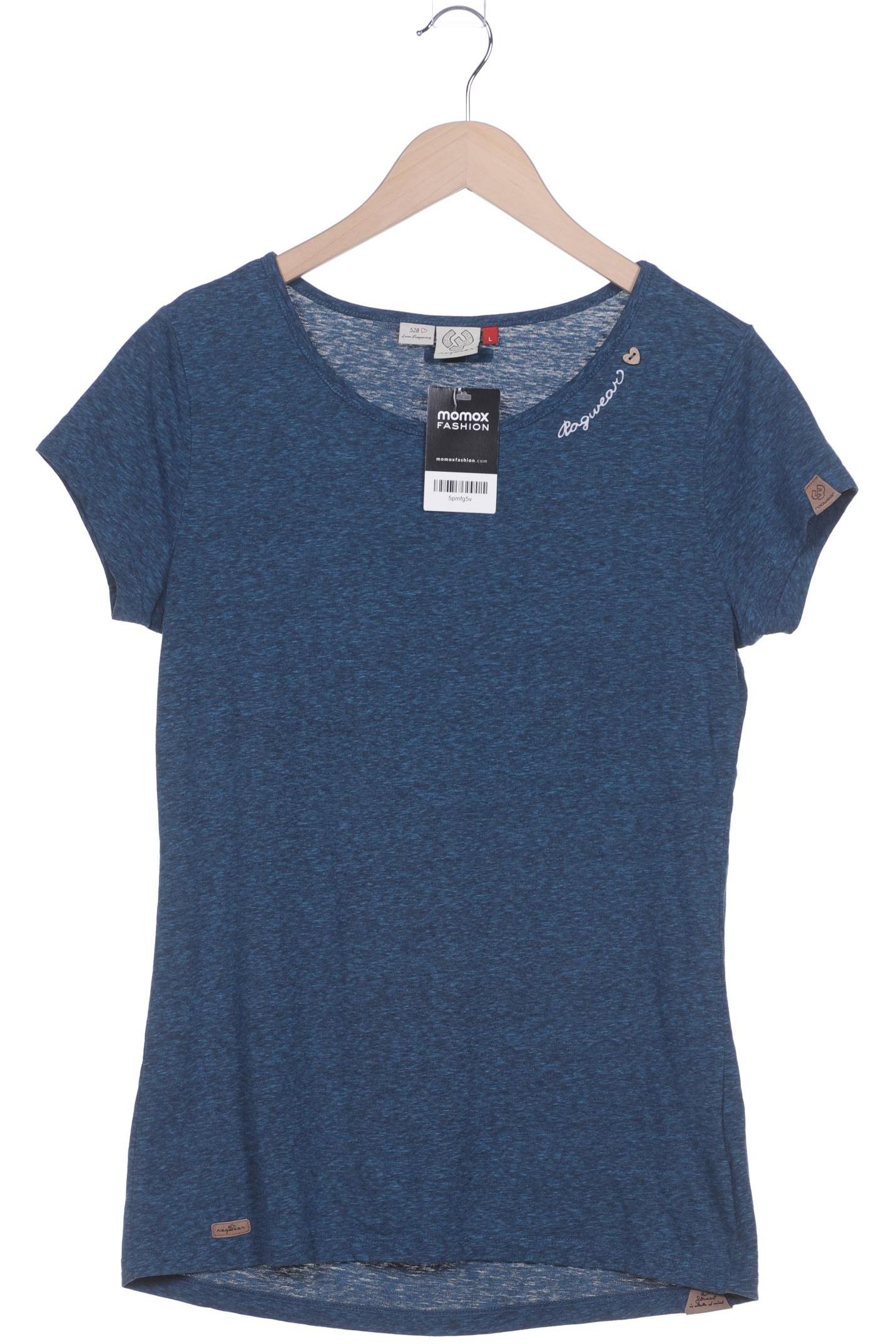 

ragwear Damen T-Shirt, blau, Gr. 42