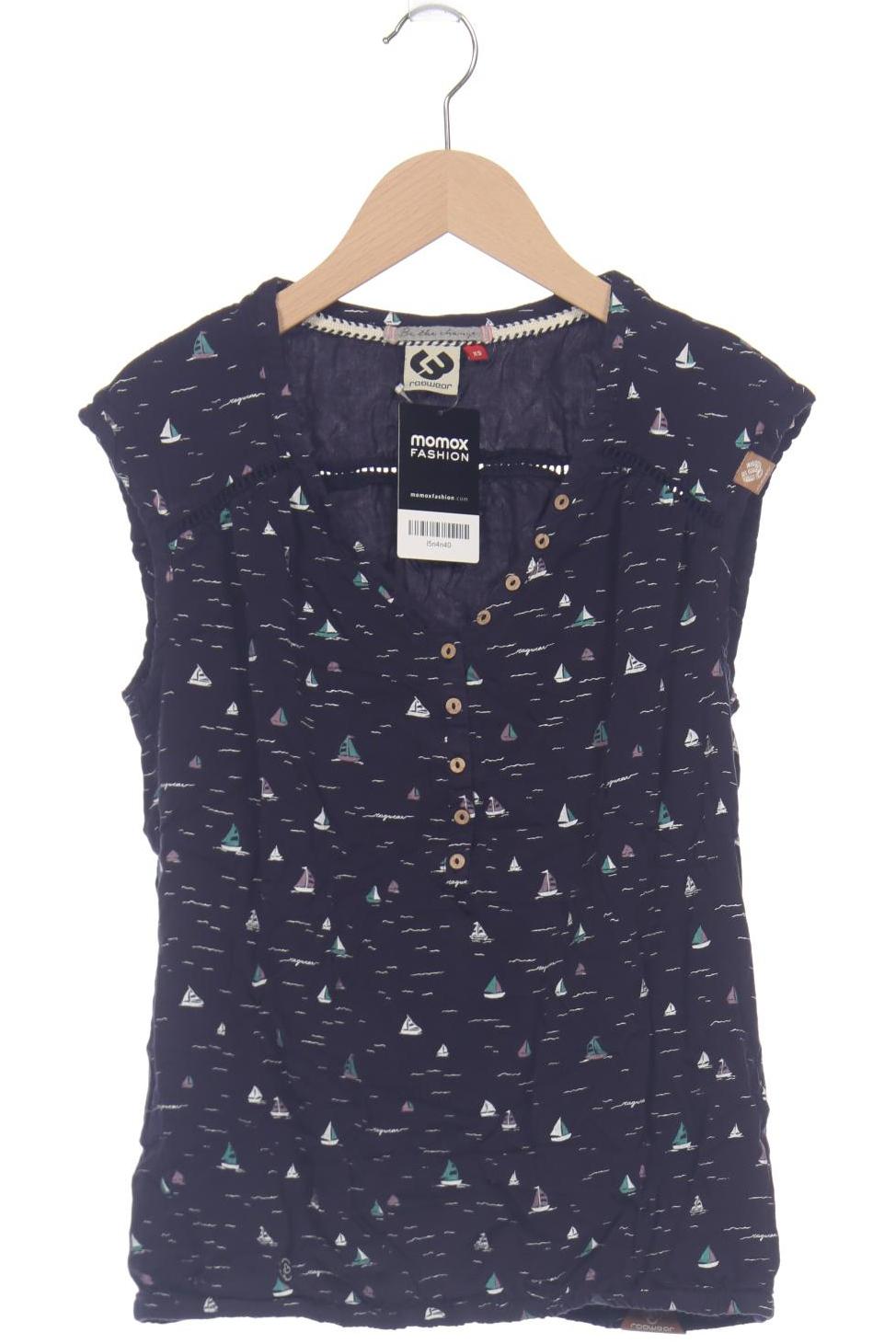 

ragwear Damen T-Shirt, marineblau, Gr. 34