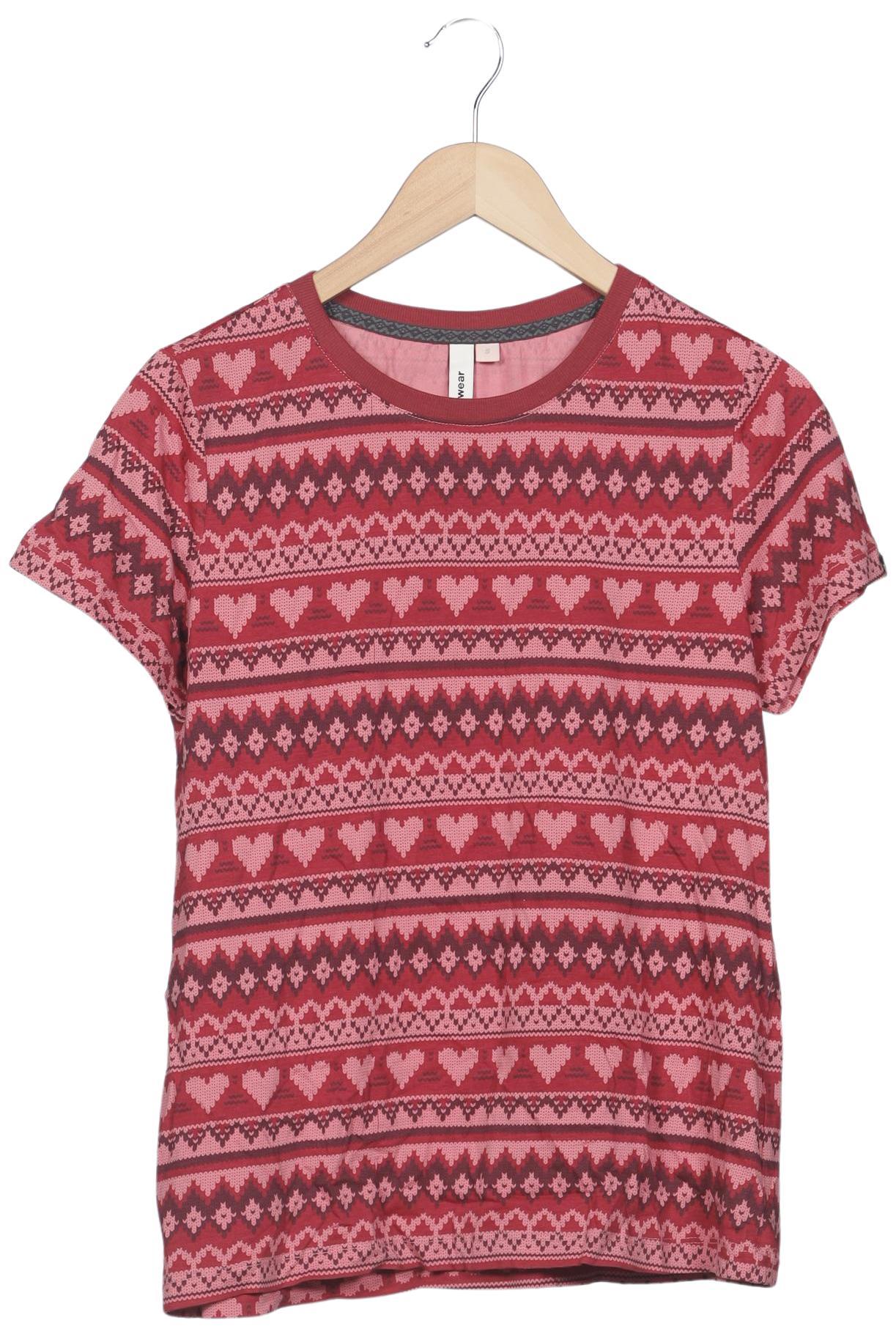 

ragwear Damen T-Shirt, rot, Gr. 36