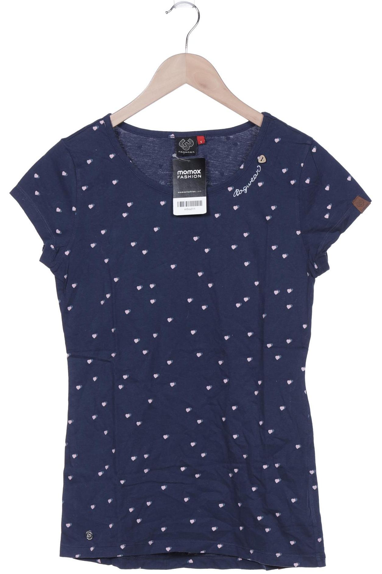 

ragwear Damen T-Shirt, marineblau, Gr. 36
