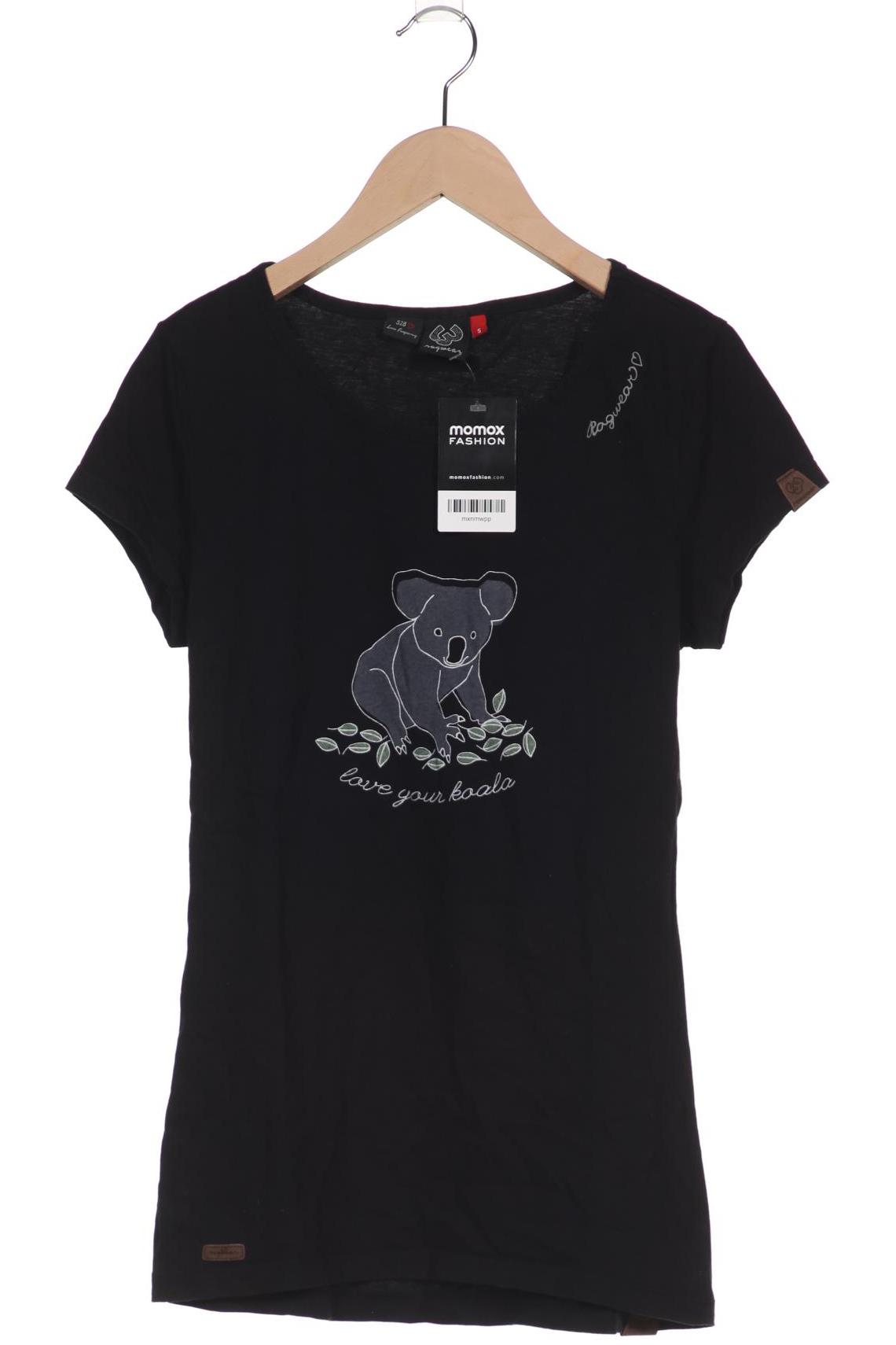 

ragwear Damen T-Shirt, schwarz