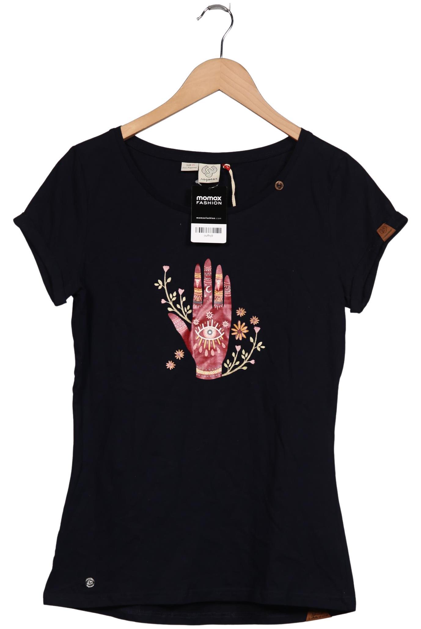 

ragwear Damen T-Shirt, marineblau, Gr. 38
