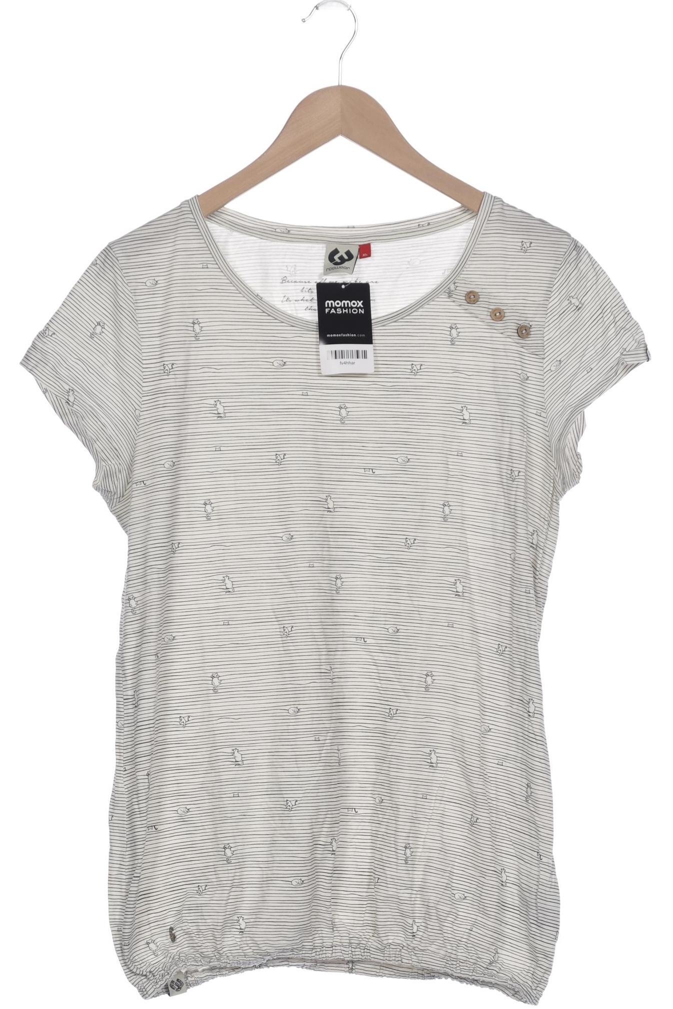 

ragwear Damen T-Shirt, cremeweiß, Gr. 44