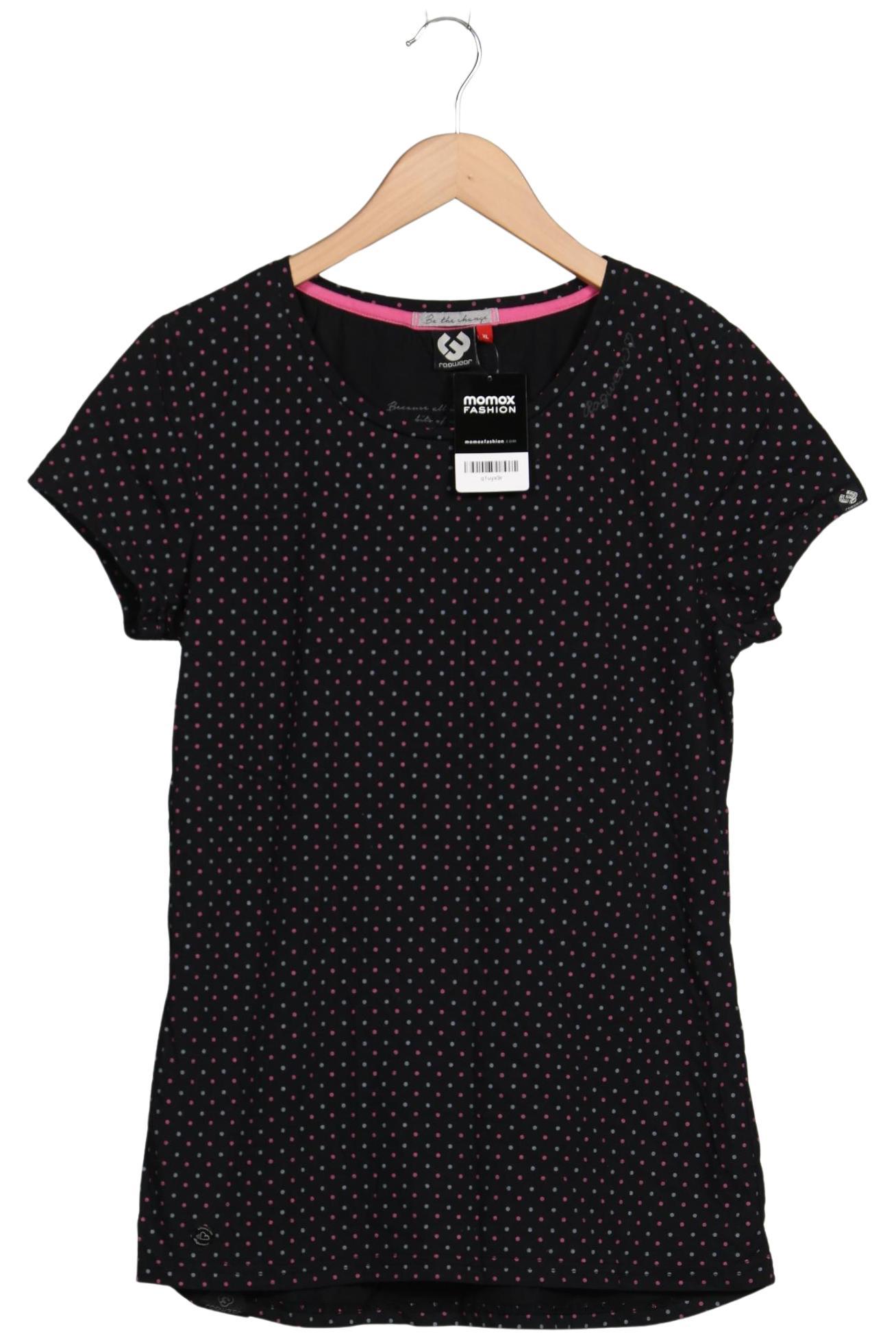 

ragwear Damen T-Shirt, schwarz, Gr. 44