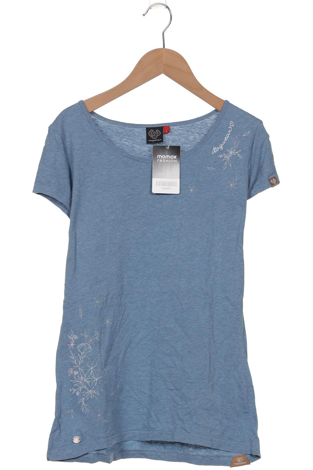 

ragwear Damen T-Shirt, blau, Gr. 36
