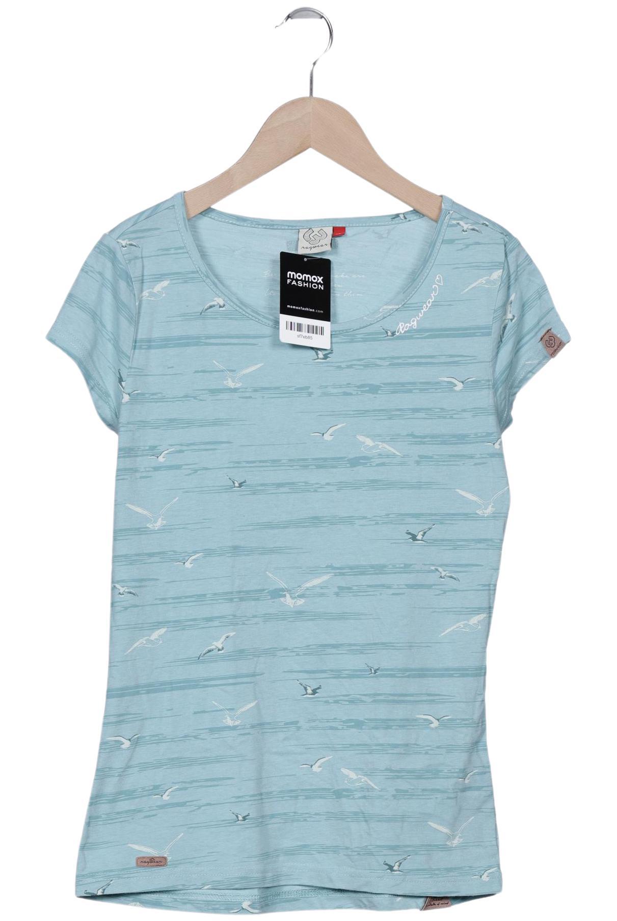 

ragwear Damen T-Shirt, blau, Gr. 34