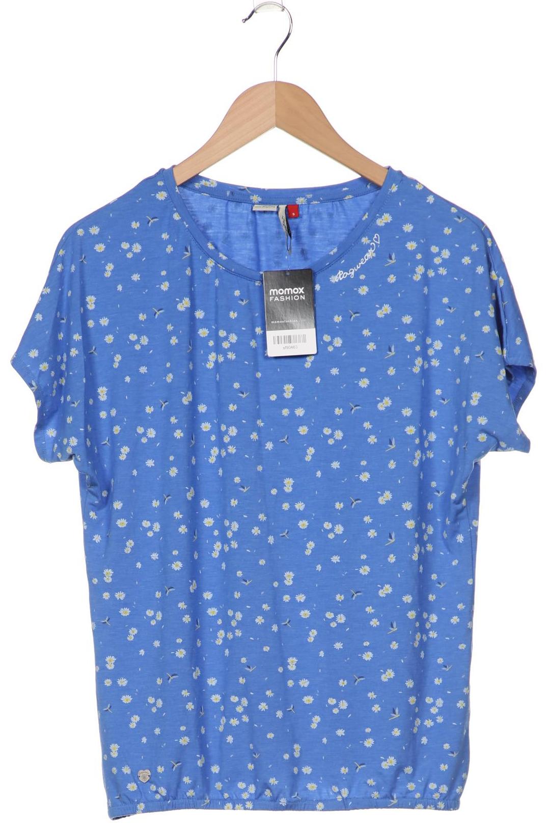

ragwear Damen T-Shirt, blau, Gr. 36