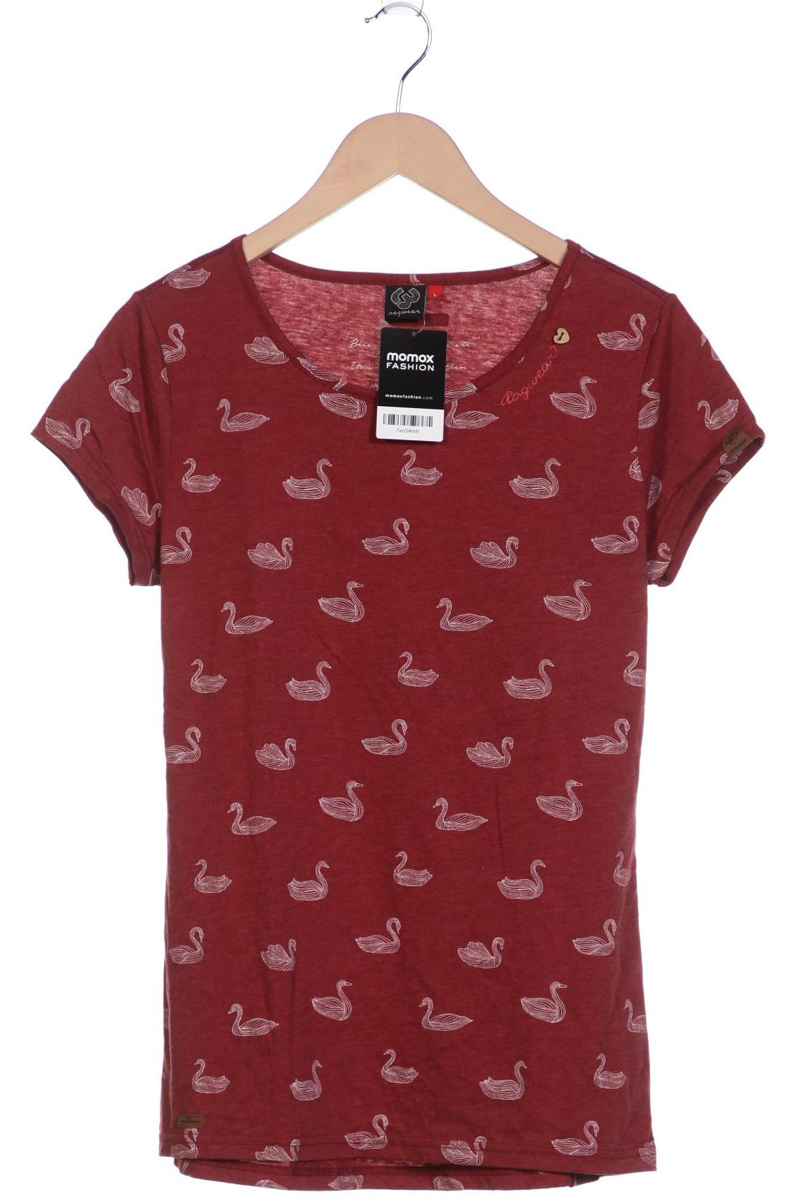 

ragwear Damen T-Shirt, rot, Gr. 42