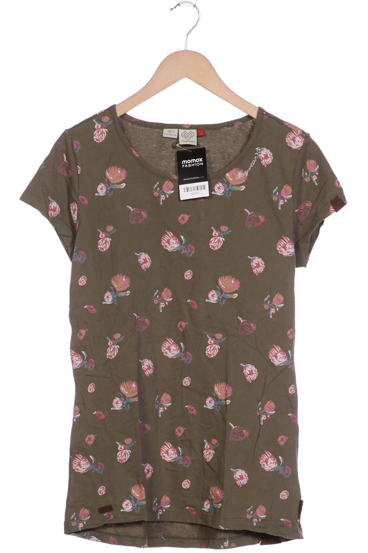 

ragwear Damen T-Shirt, grün, Gr. 42