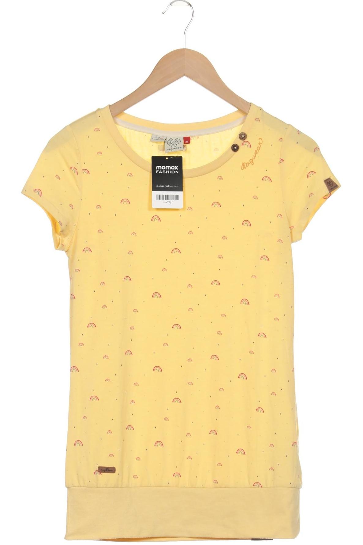 

ragwear Damen T-Shirt, gelb, Gr. 34