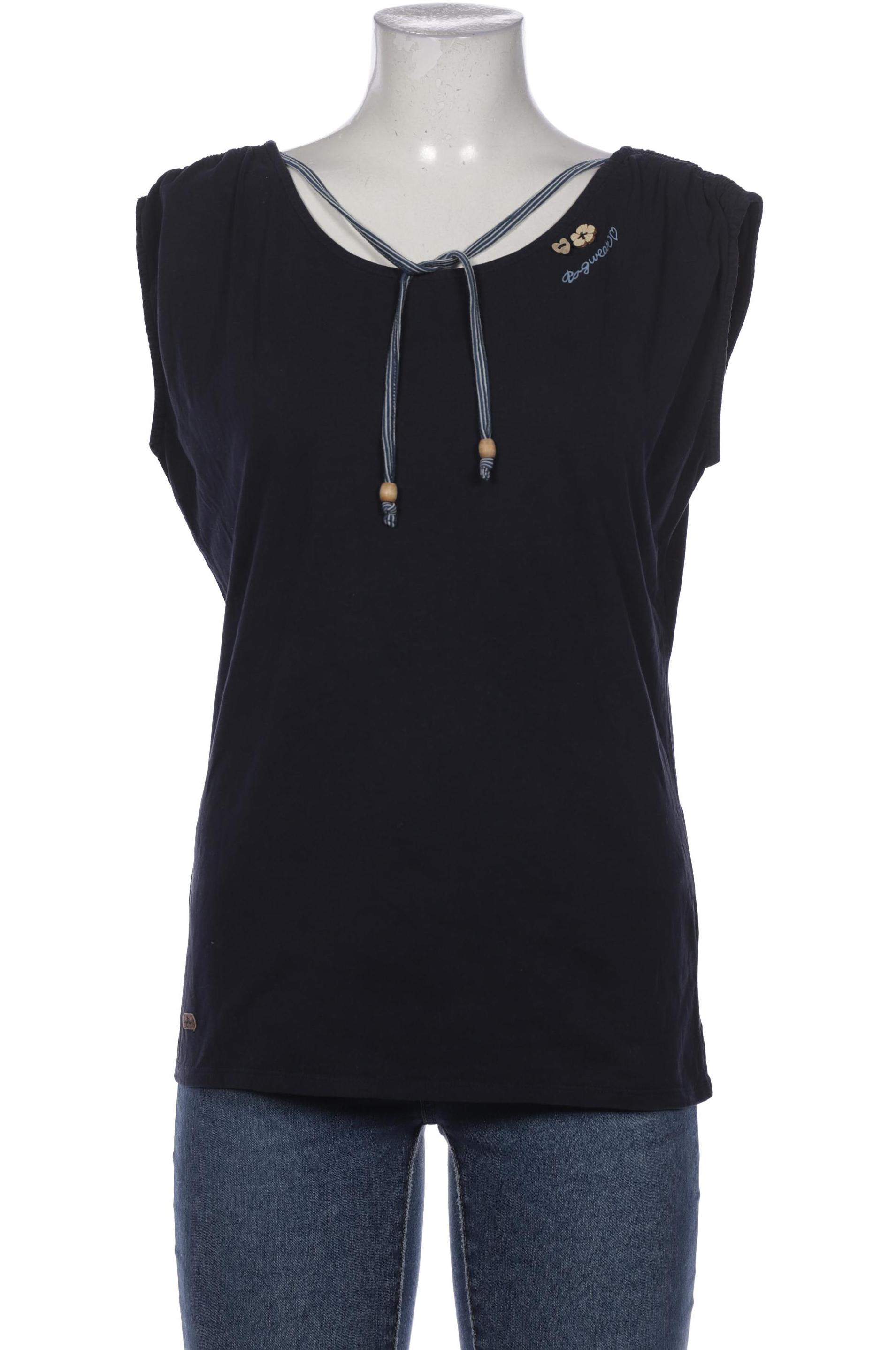 

ragwear Damen T-Shirt, marineblau, Gr. 38