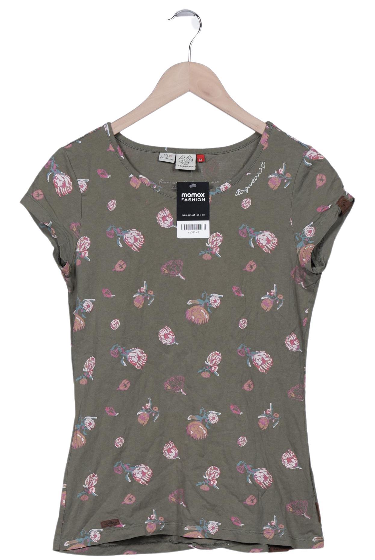 

ragwear Damen T-Shirt, grün, Gr. 34