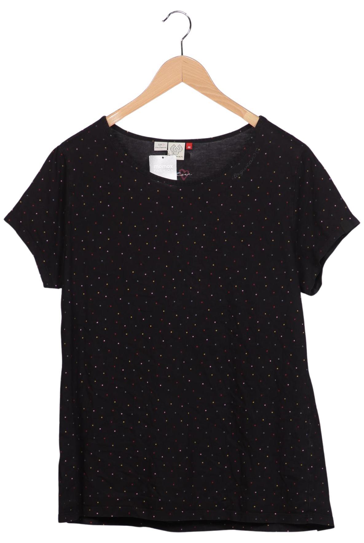 

ragwear Damen T-Shirt, schwarz, Gr. 48