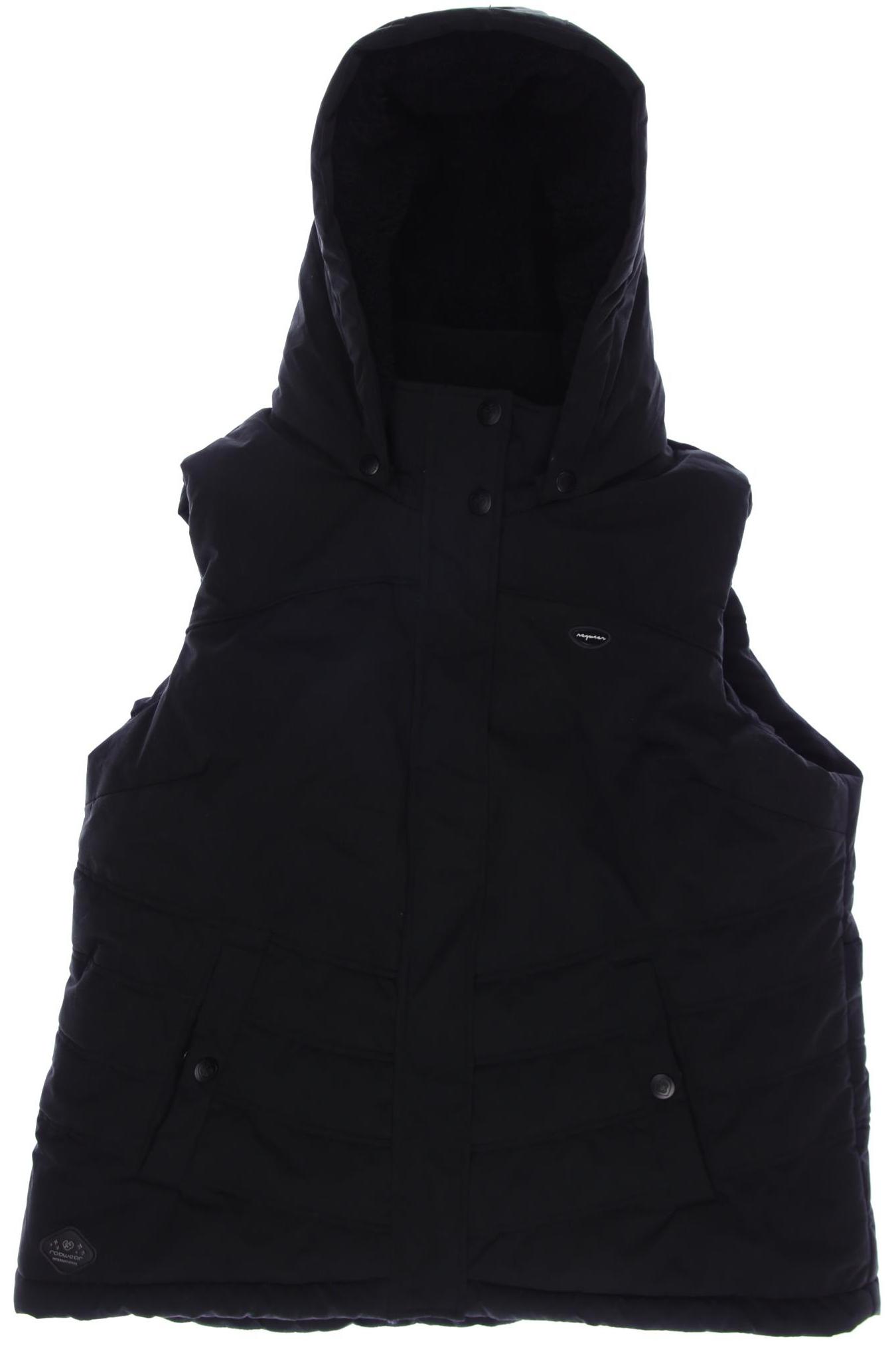 

ragwear Damen Weste, schwarz