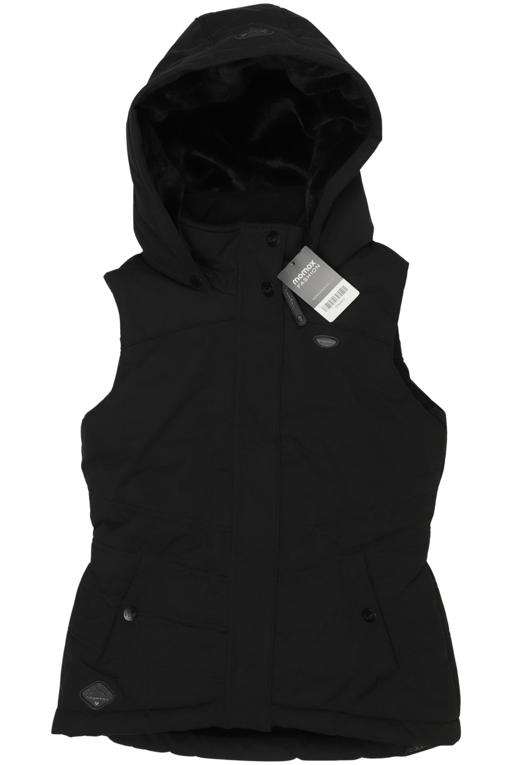 

ragwear Damen Weste, schwarz, Gr. 34
