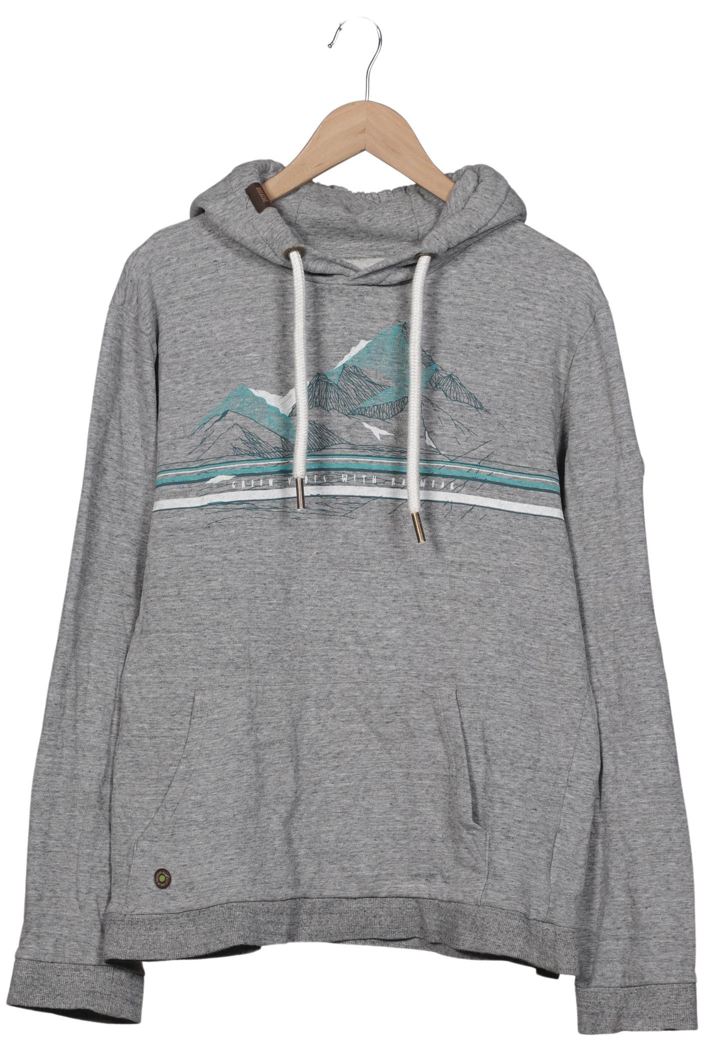 

ragwear Herren Kapuzenpullover, grau, Gr. 52