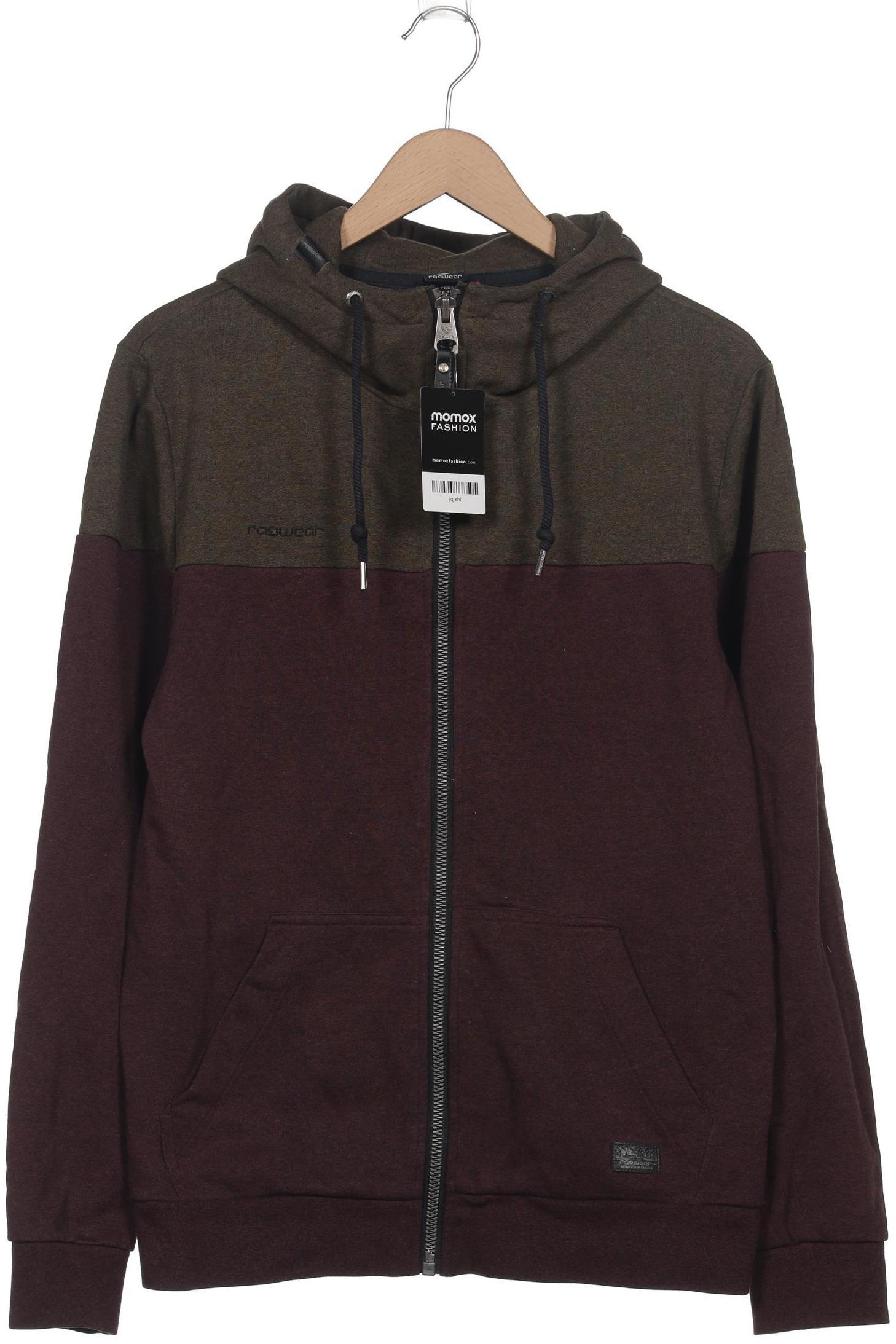 

ragwear Herren Kapuzenpullover, bordeaux, Gr. 52