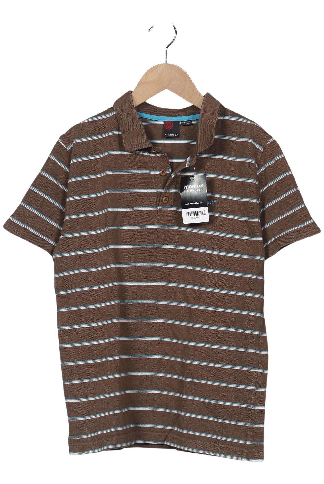 

ragwear Herren Poloshirt, braun, Gr. 46