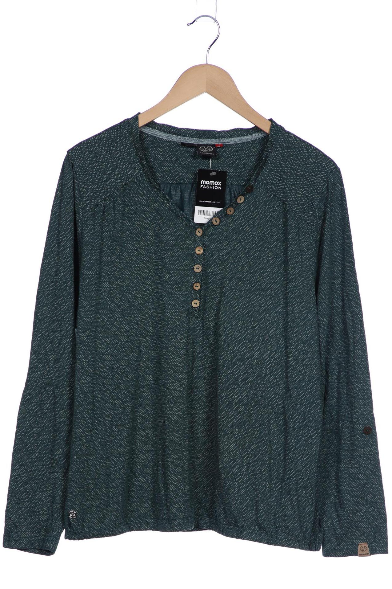 

Ragwear Plus Damen Langarmshirt, türkis, Gr. 50