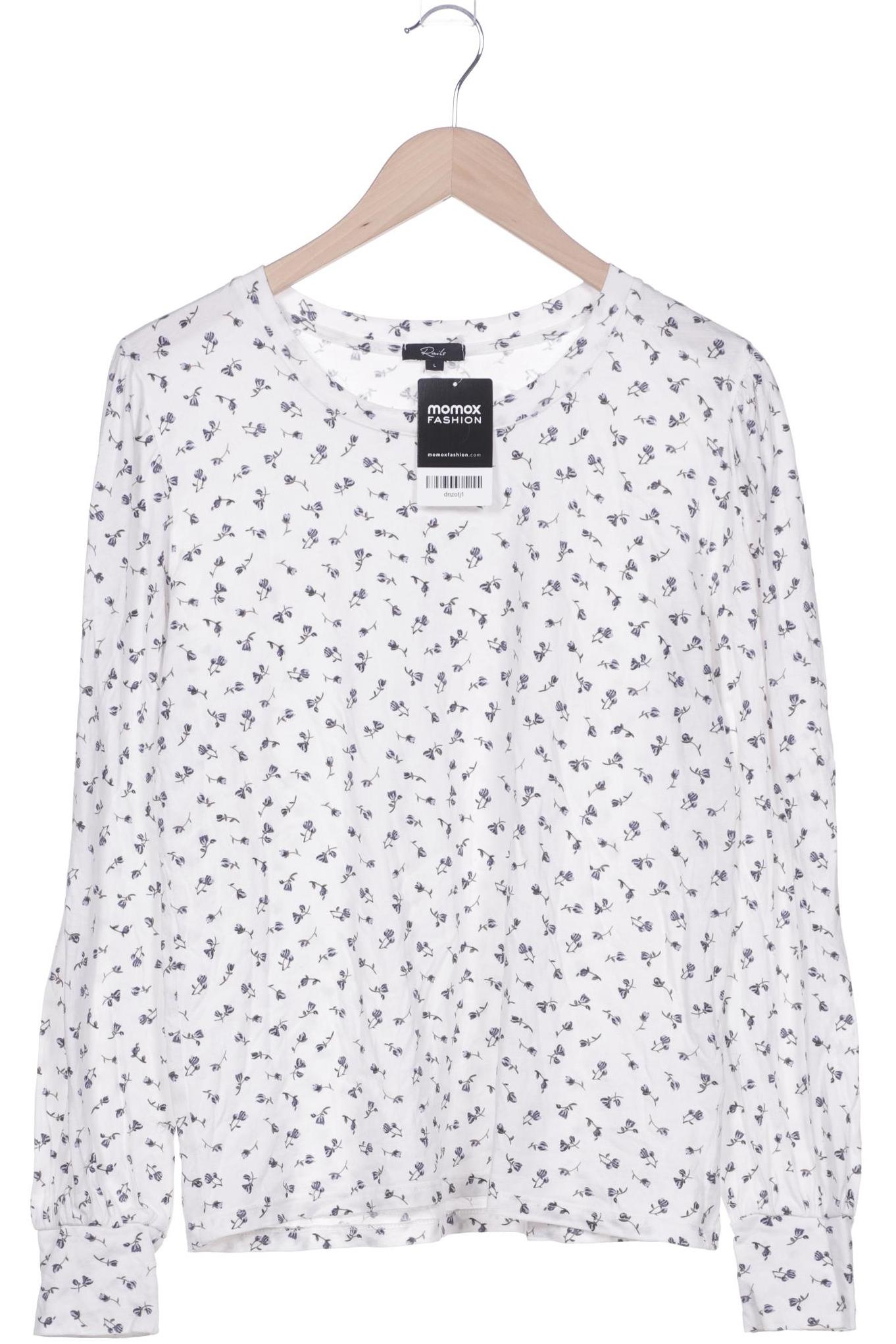 

Rails Damen Langarmshirt, weiß, Gr. 42
