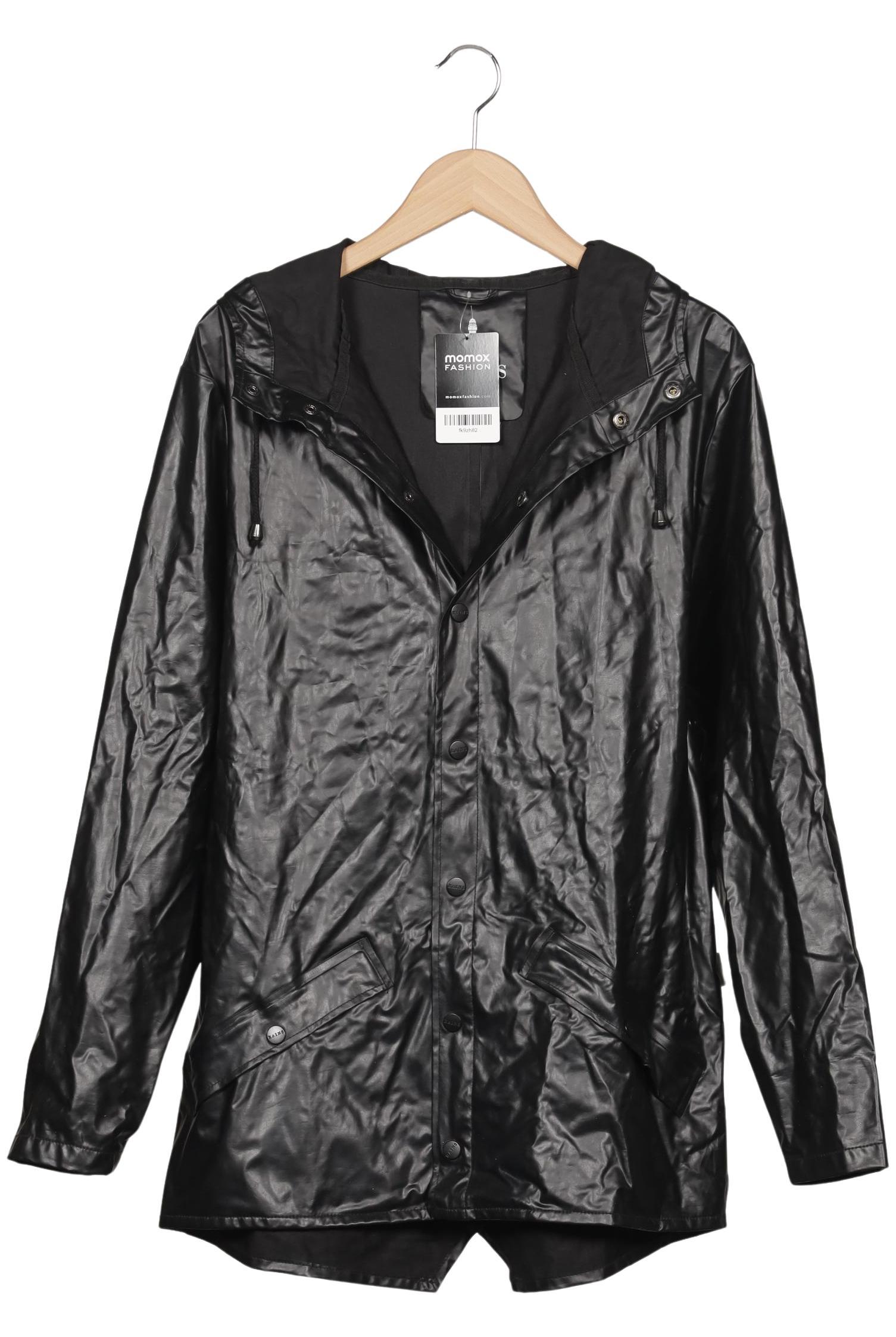 

Rains Damen Jacke, schwarz, Gr. 36